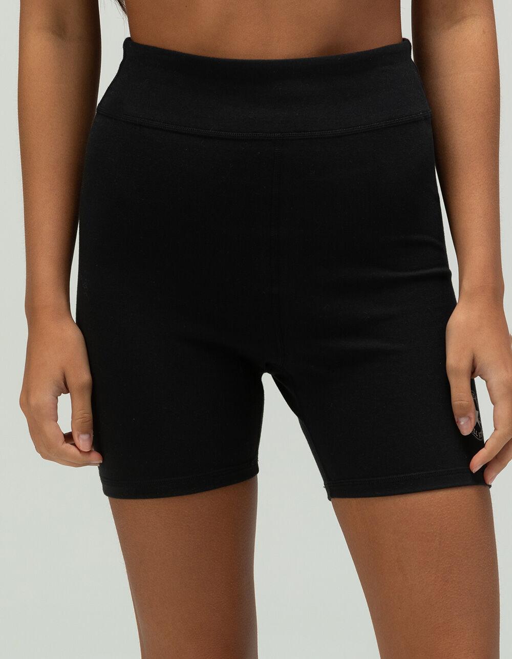 CONVERSE Retro Chuck Taylor Womens Bike Shorts - BLACK Product Image