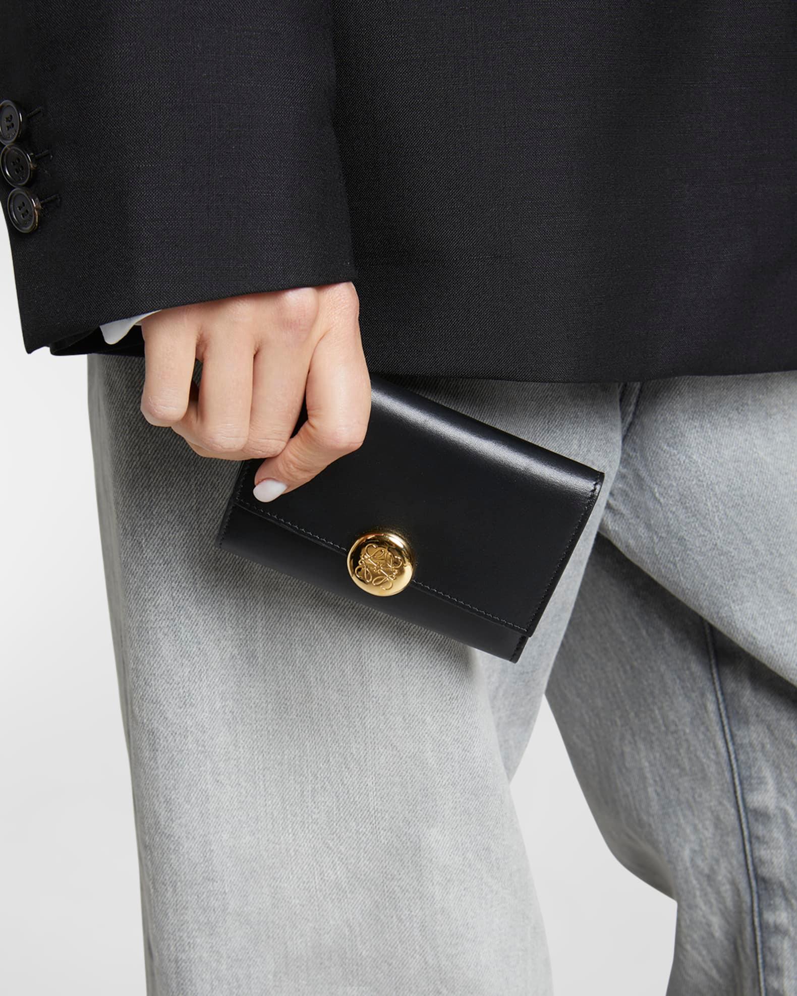 Small Pebble Leather Trifold Wallet Product Image