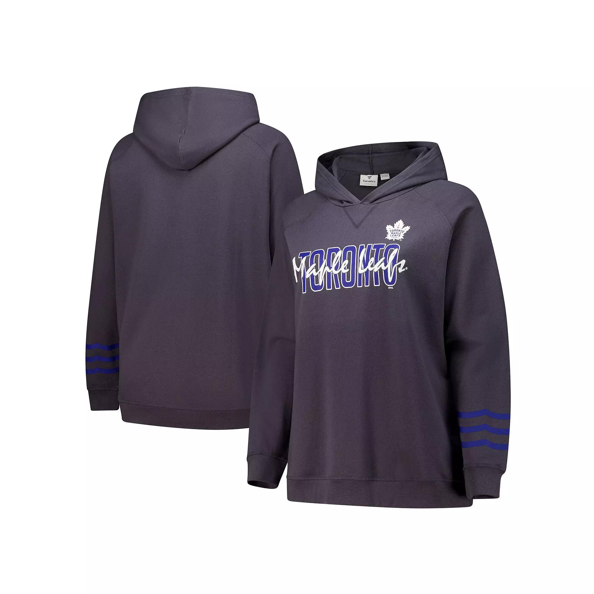 Women's Fanatics Charcoal Toronto Maple Leafs Plus  Product Image
