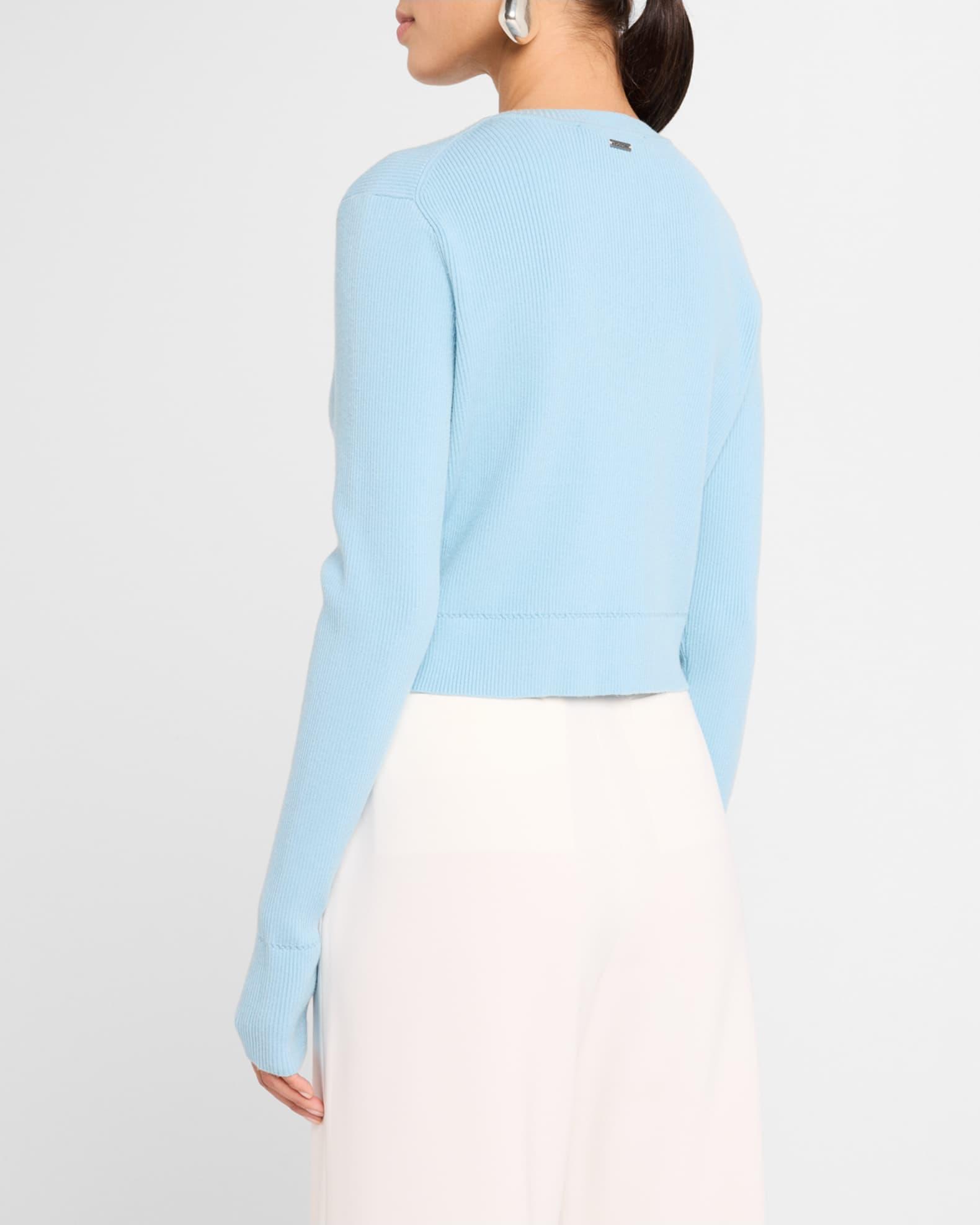 Zoe Classic Cropped Cardigan Product Image