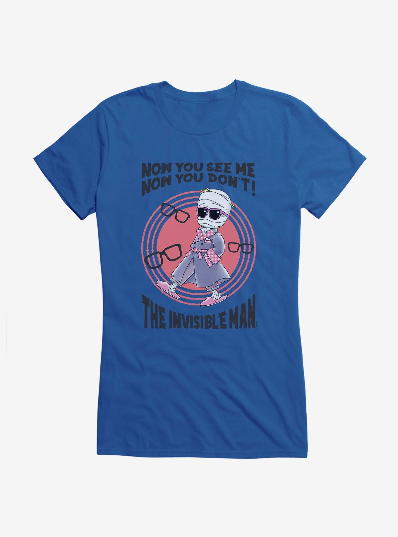 Universal Anime Monsters Invisible Man Girls T-Shirt Product Image