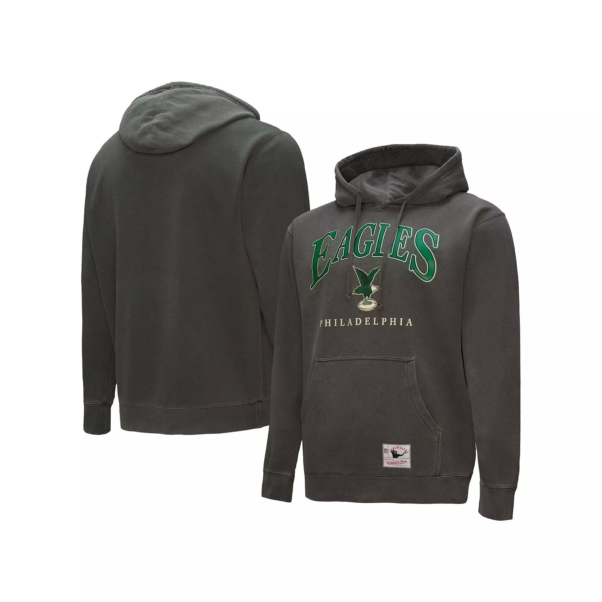 Mitchell & Ness Gray Philadelphia Eagles Slot Pullover Hoodie, Men's,  Product Image