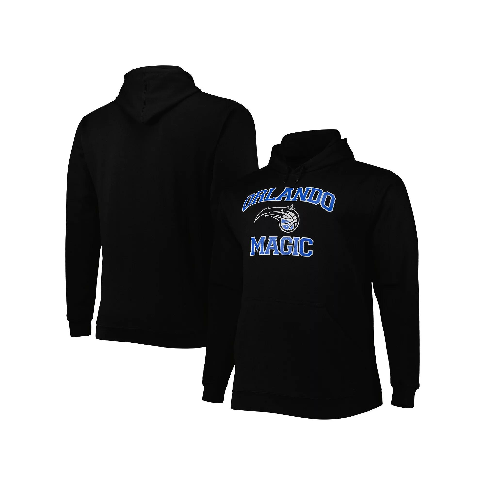 Men's Black Orlando Magic Big & Tall Heart & Soul Pullover Hoodie,  Product Image