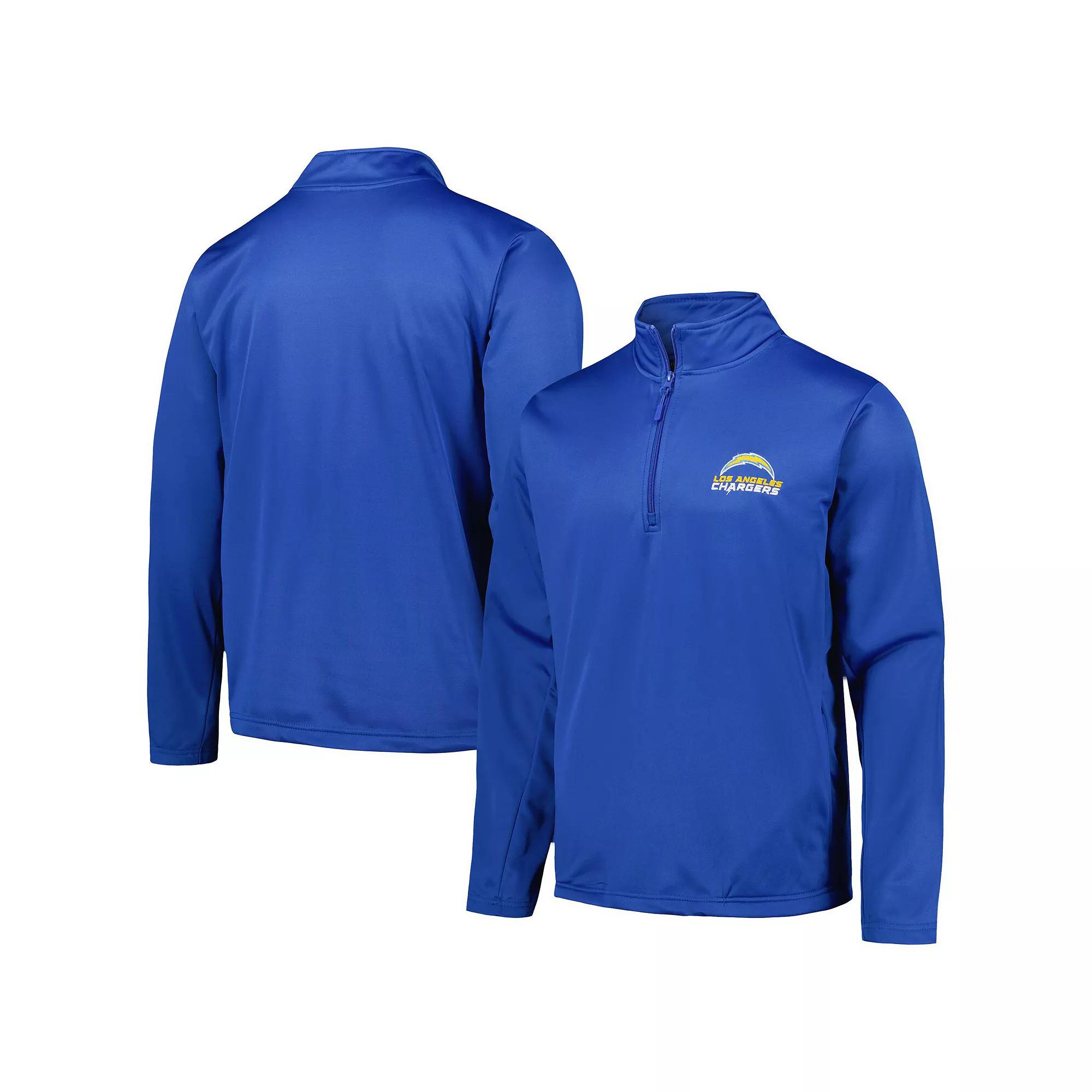 Men's Dunbrooke Powder Blue Los Angeles Chargers All-Star Tech Quarter-Zip Top,  Product Image