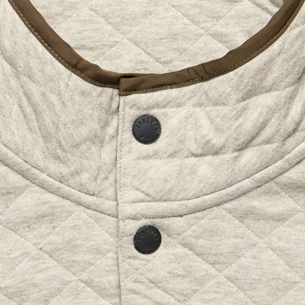 Epic Quilted Fleece Pullover - Oatmeal Melange Product Image