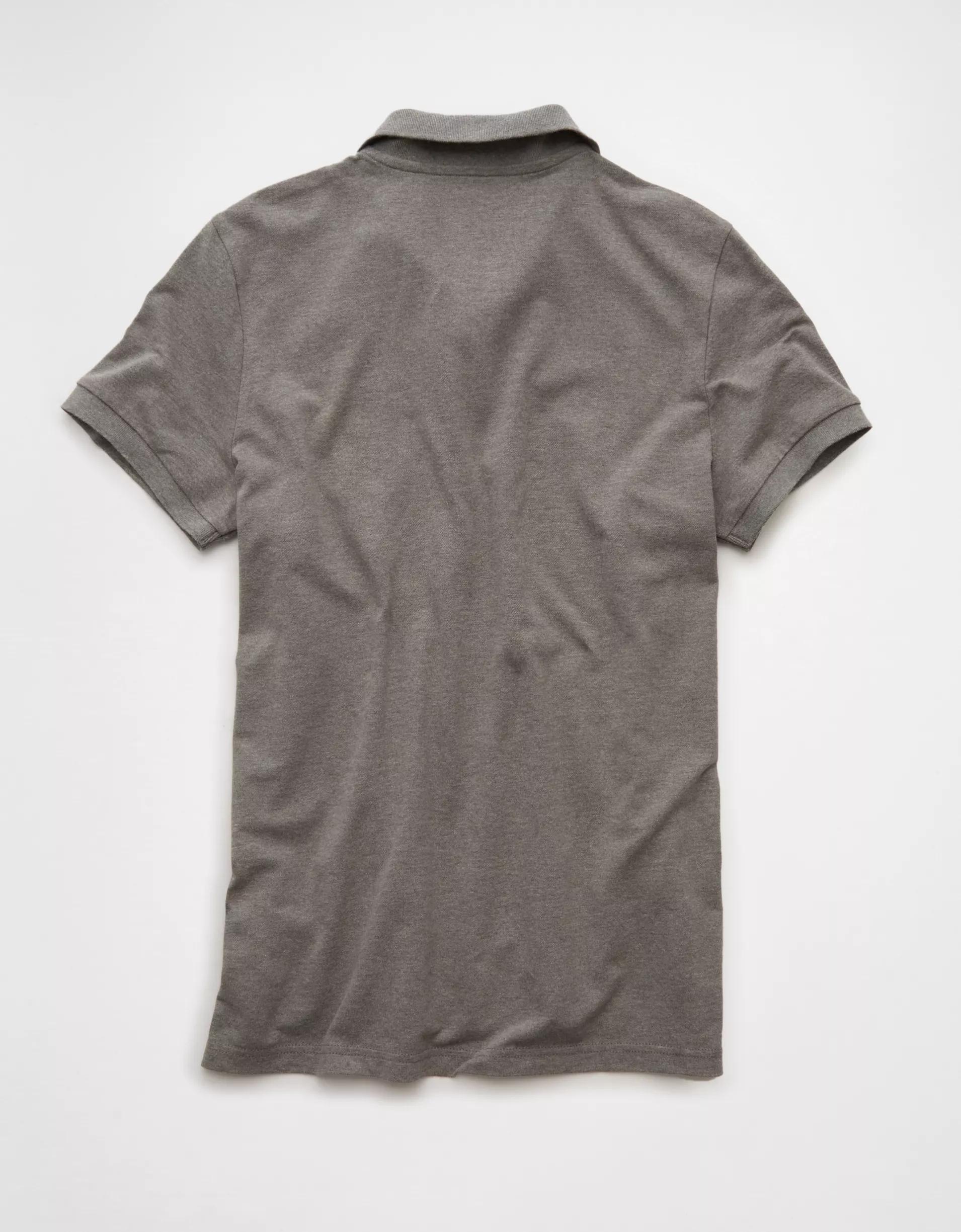 AE Lived-In Slim Fit Pique Polo Shirt Product Image