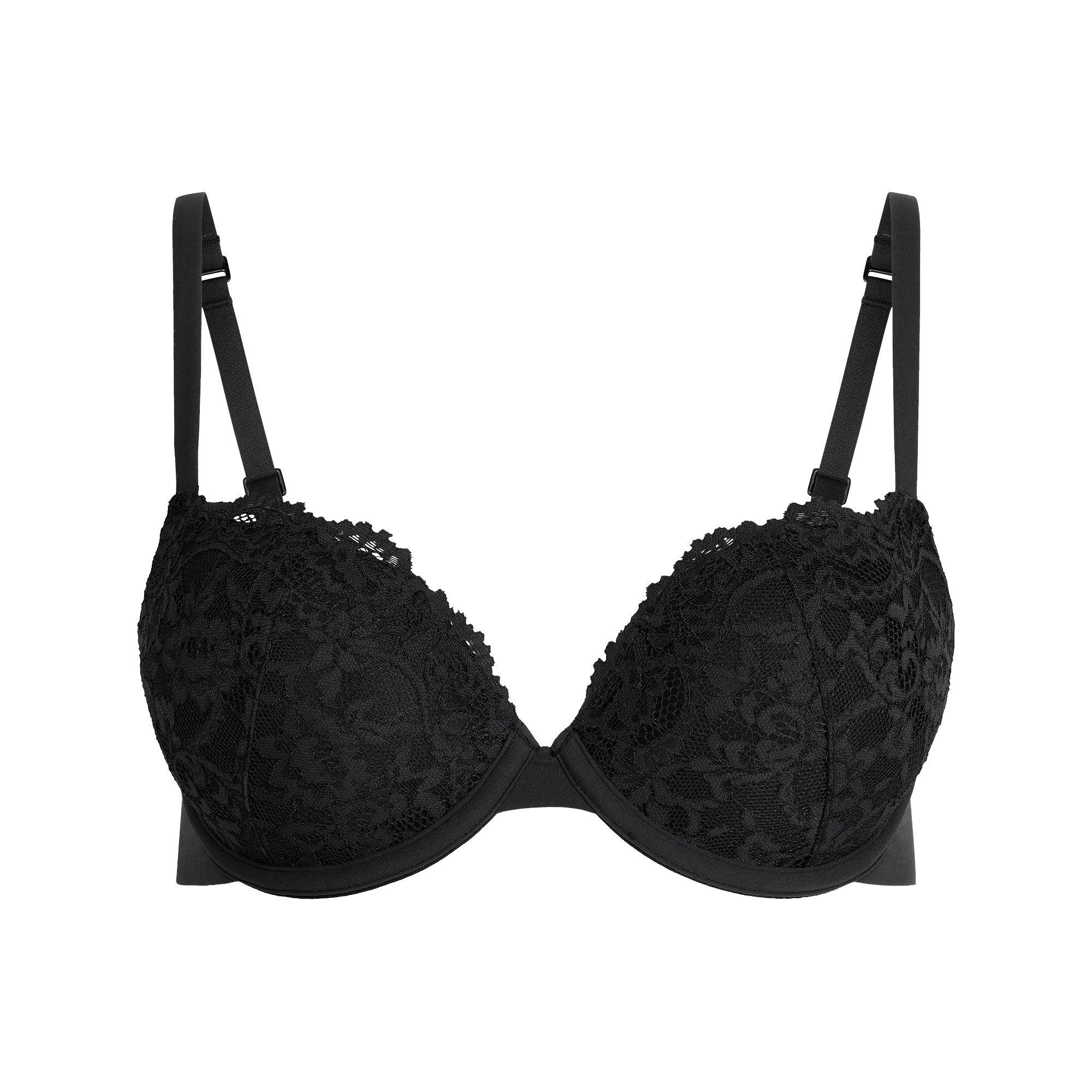 FITS EVERYBODY LACE PUSH-UP BRA | ONYX Product Image