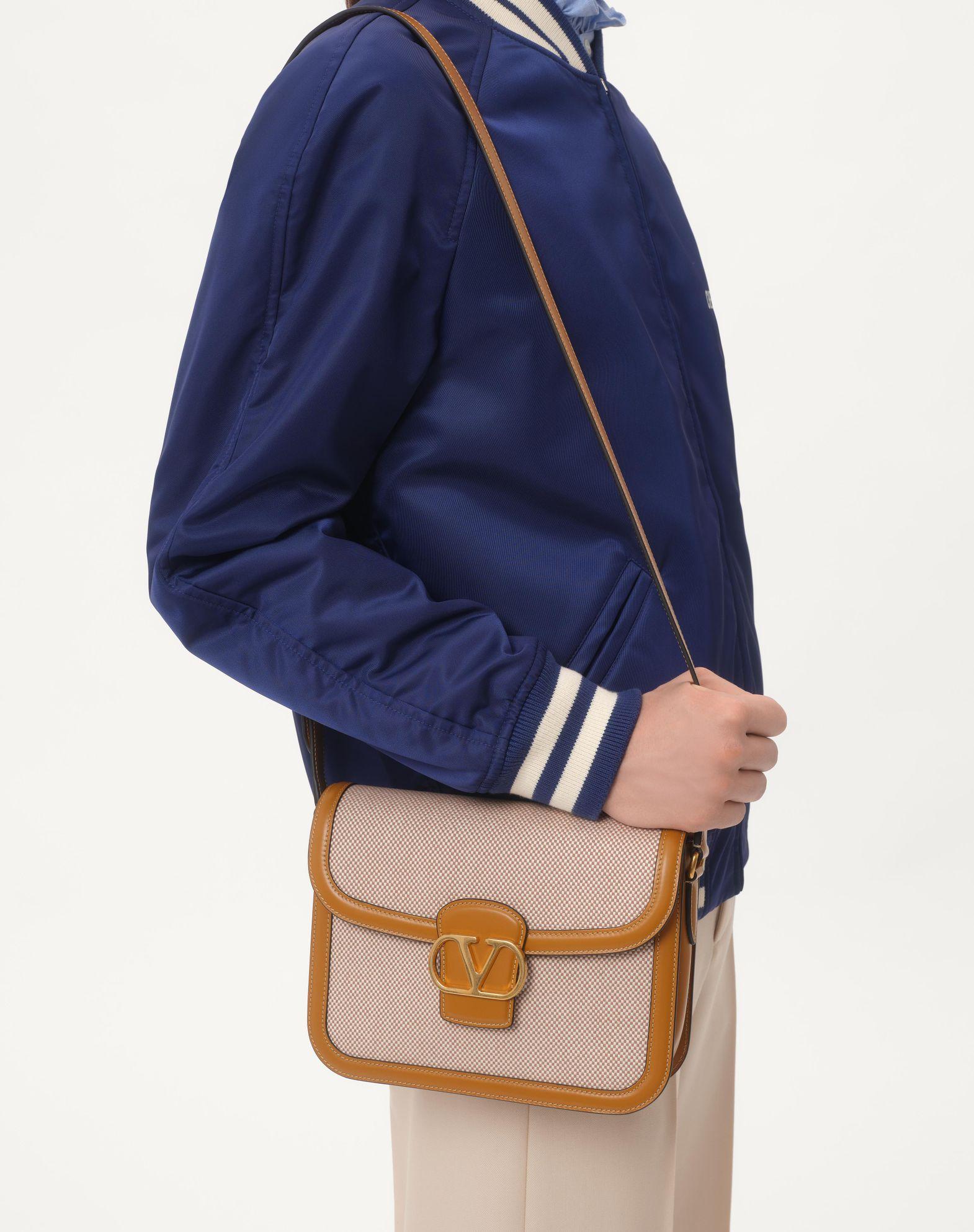 Nylon Bomber Jacket With Chez Valentino Print Product Image