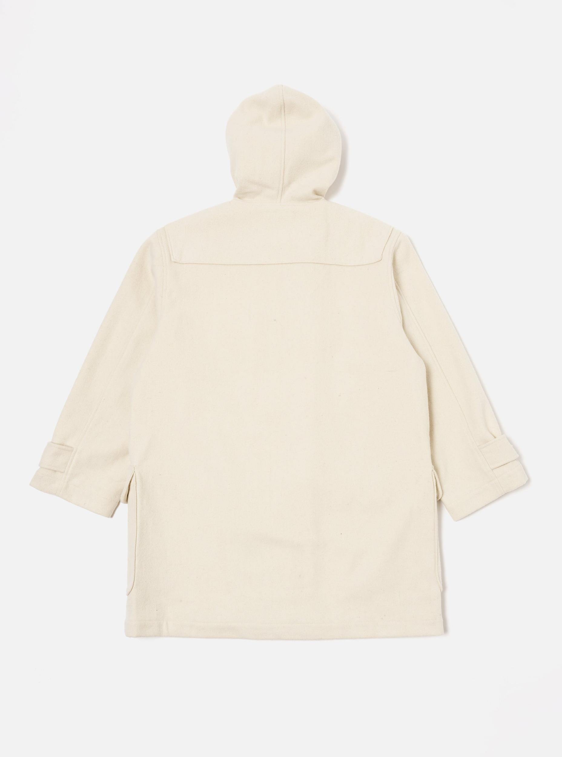 Universal Works Military Duffle Coat in Ecru Marl Mowbray Product Image