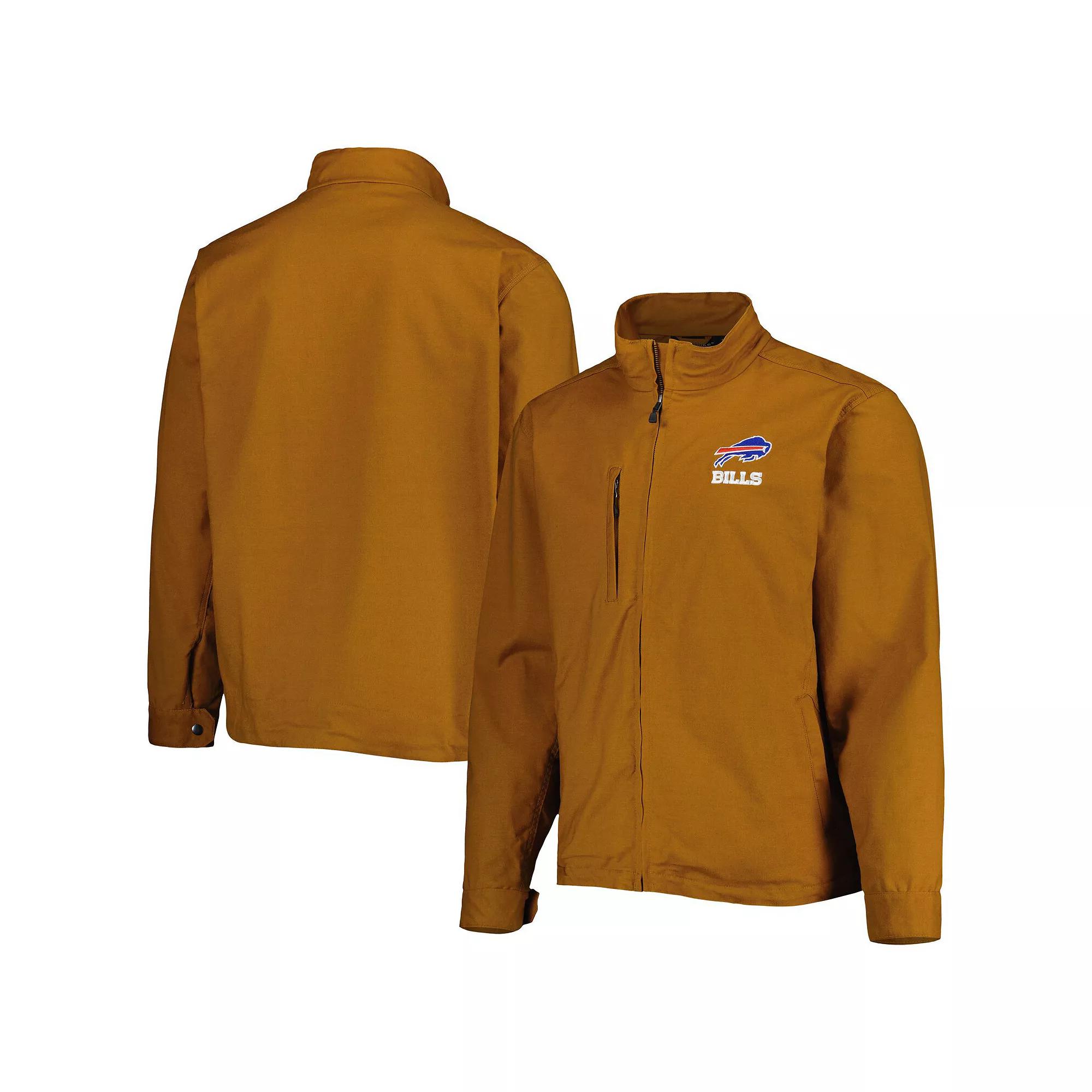 Mens Dunbrooke Tan Buffalo Bills Journey Workwear Tri-Blend Full-Zip Jacket Product Image