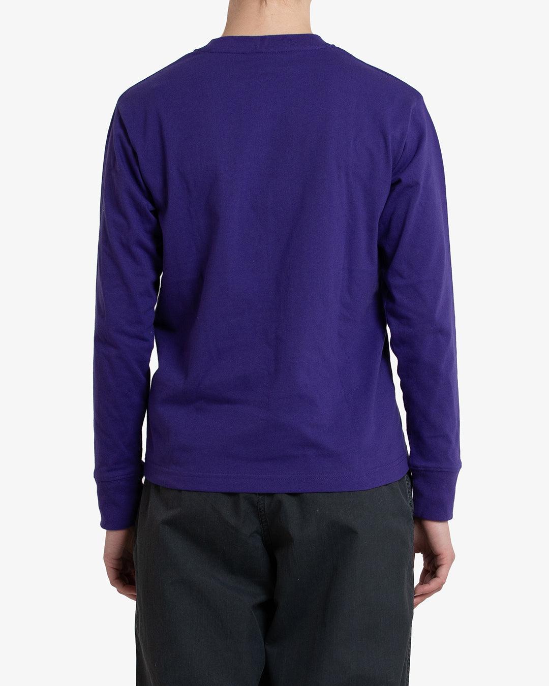 Foxtrot Long Sleeve Tee - Deep Blue Product Image