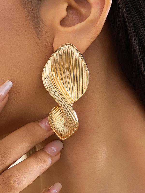 Geometric Drop Earrings Product Image