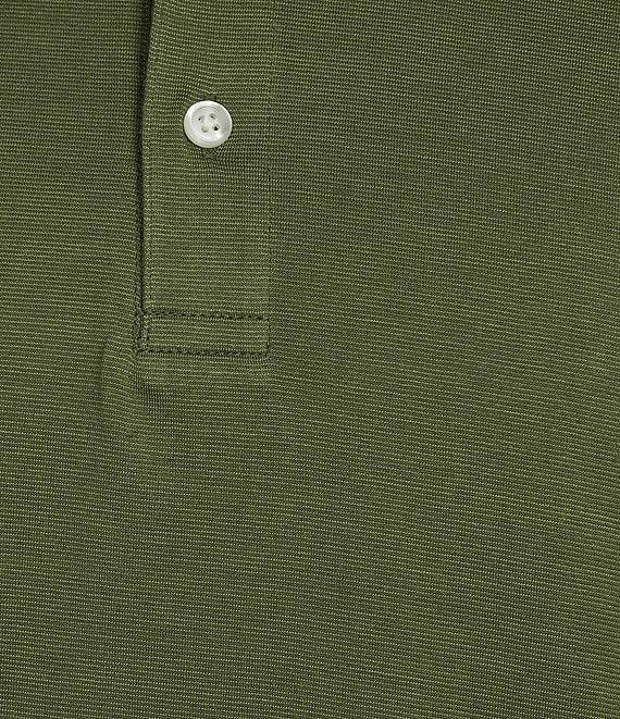Roundtree & Yorke Short Sleeve Rib Tipped Polo Shirt Product Image