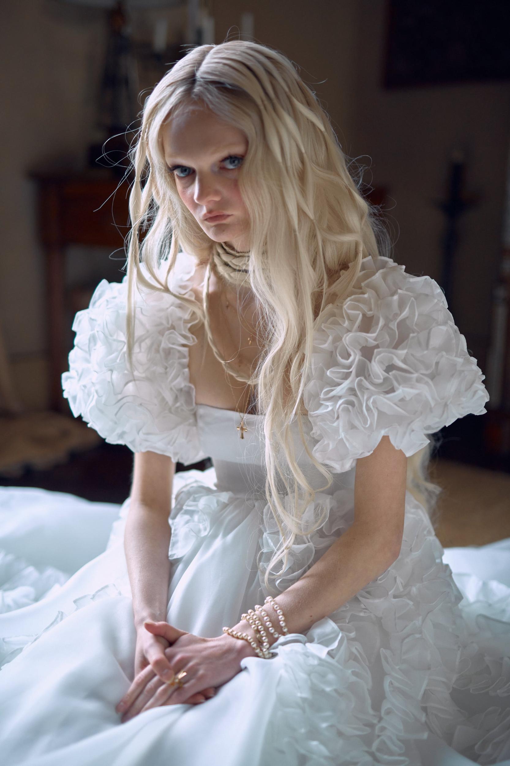 The Ivory Flower Gown Product Image