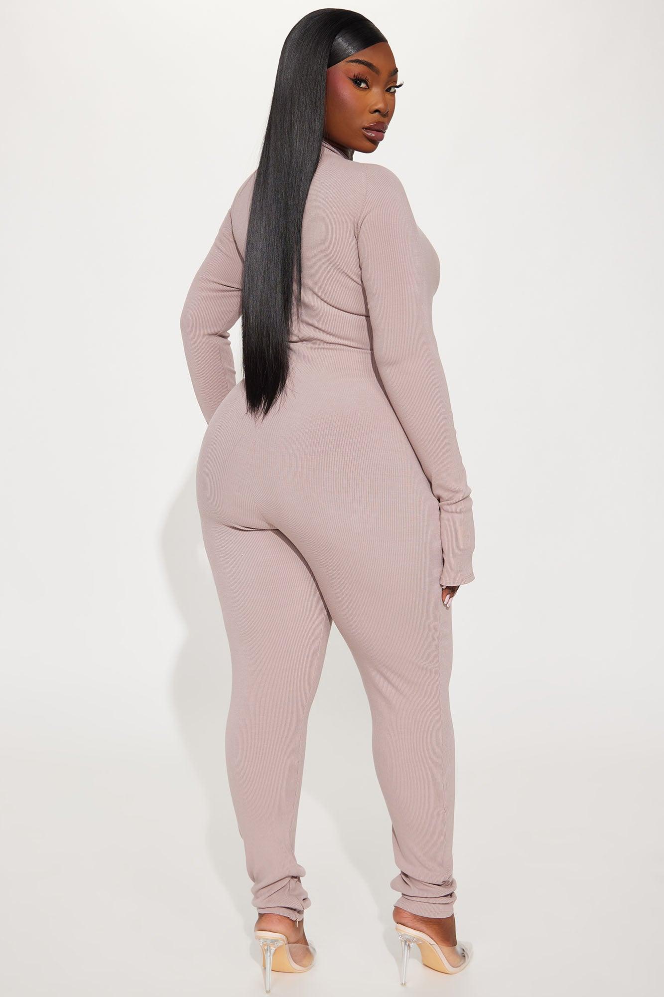 Juliet Snatched Jumpsuit - Sand Product Image