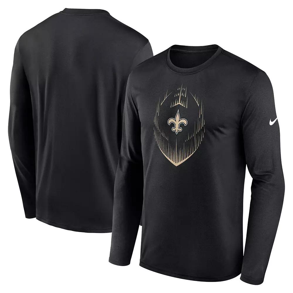 Men's Nike Green New York Jets Legend Icon Long Sleeve T-Shirt,  Product Image