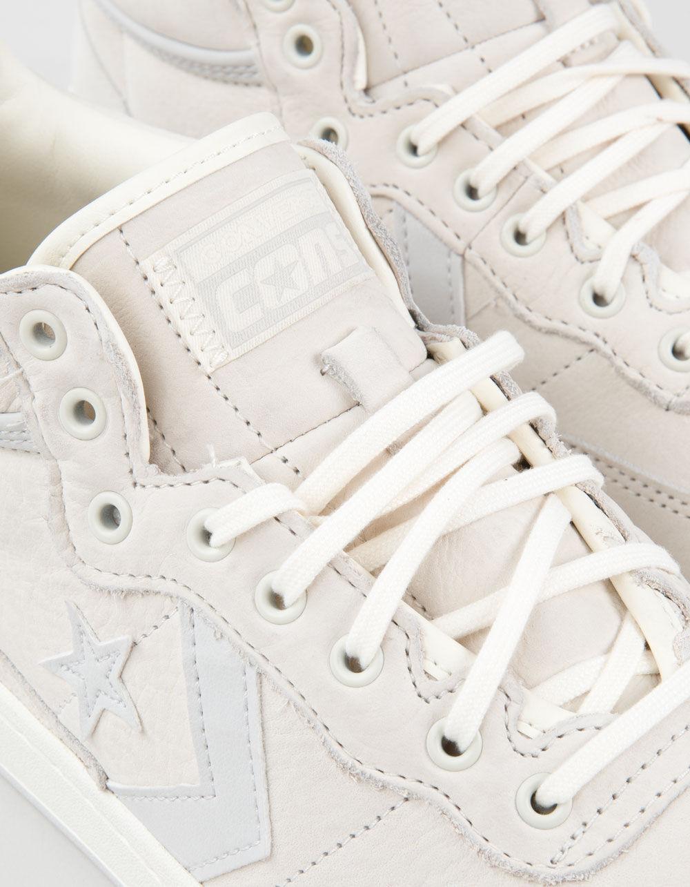 CONVERSE Fastbreak Pro Mid Shoes - WHT/LT GRAY Product Image