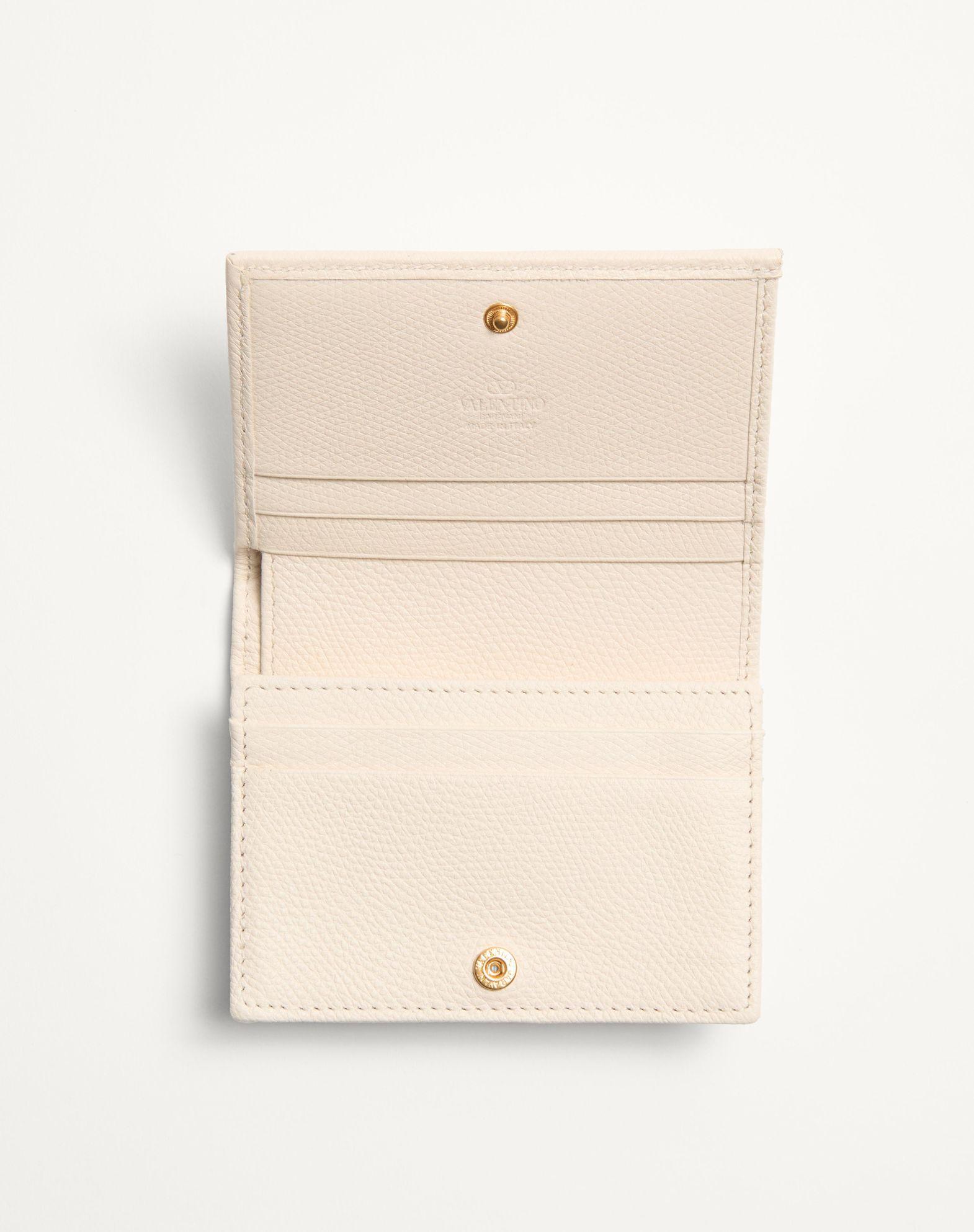 Vlogo Signature Grainy Calfskin Wallet Product Image