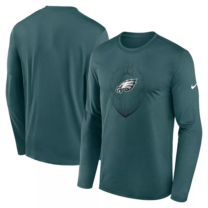 Men's Nike Green New York Jets Legend Icon Long Sleeve T-Shirt,  Product Image