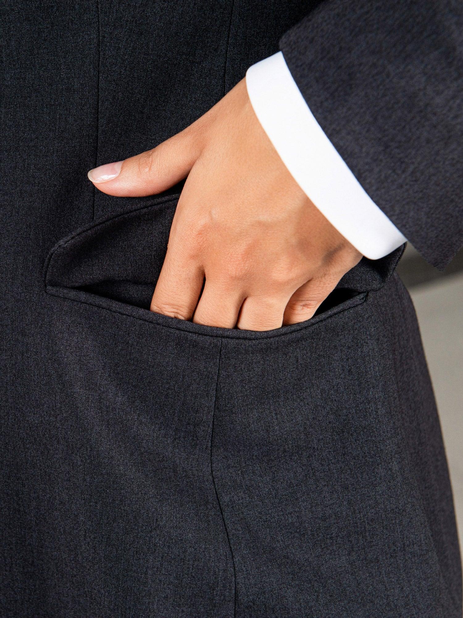 Women's Velocity Tailored Blazer - Calcite Heather (MPS) Product Image