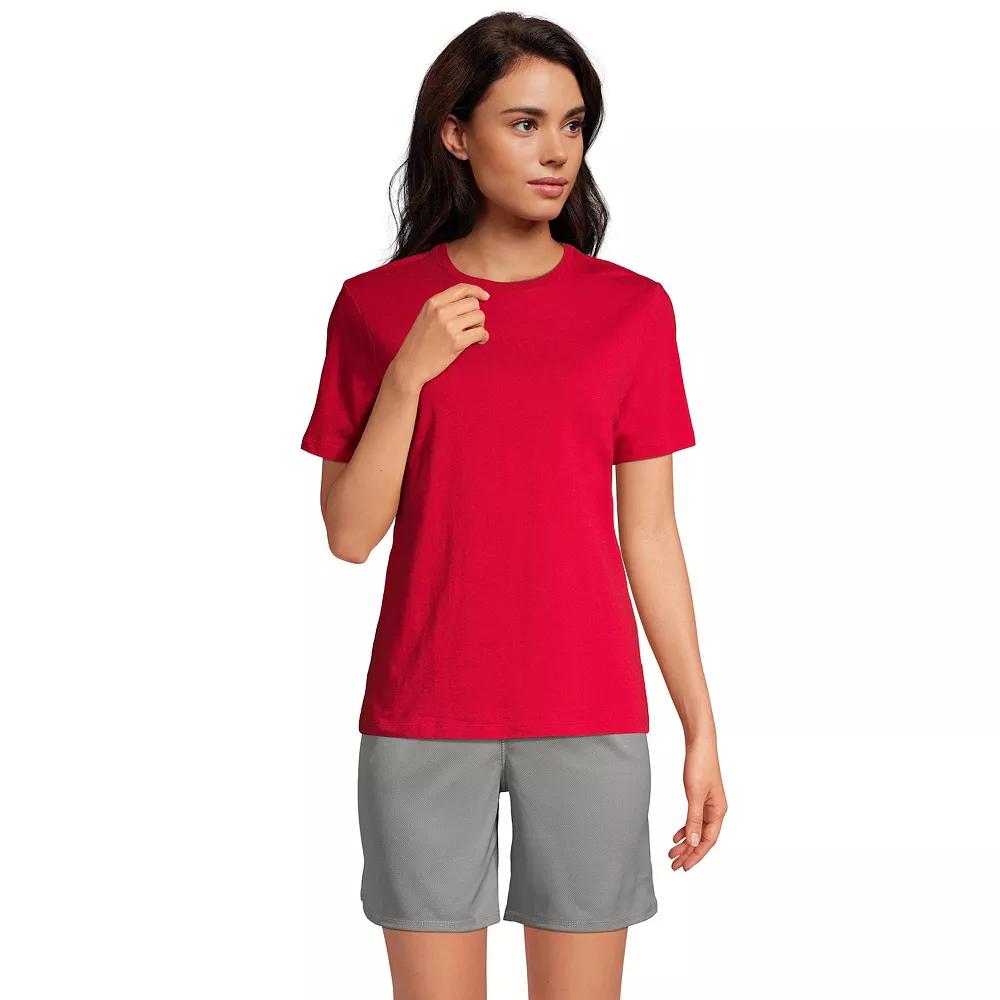 Women's Lands' End Short Sleeve Essential Tee,  Product Image