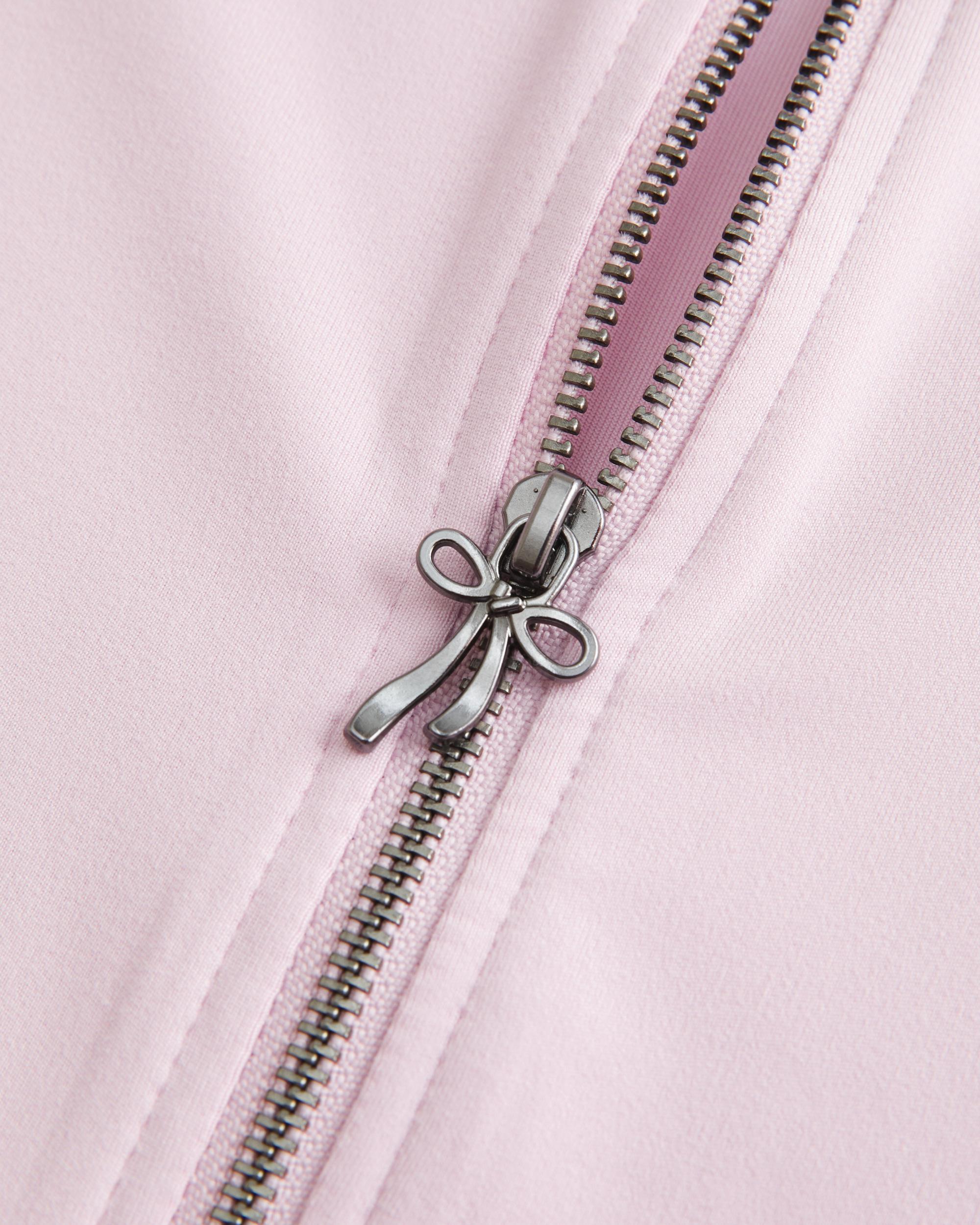 Gilly Hicks Active Recharge Bow Double Zip Jacket Product Image