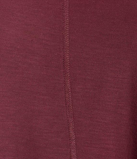 Westbound Plus Size Knit 3/4 Sleeve Crew Neck Tee Product Image