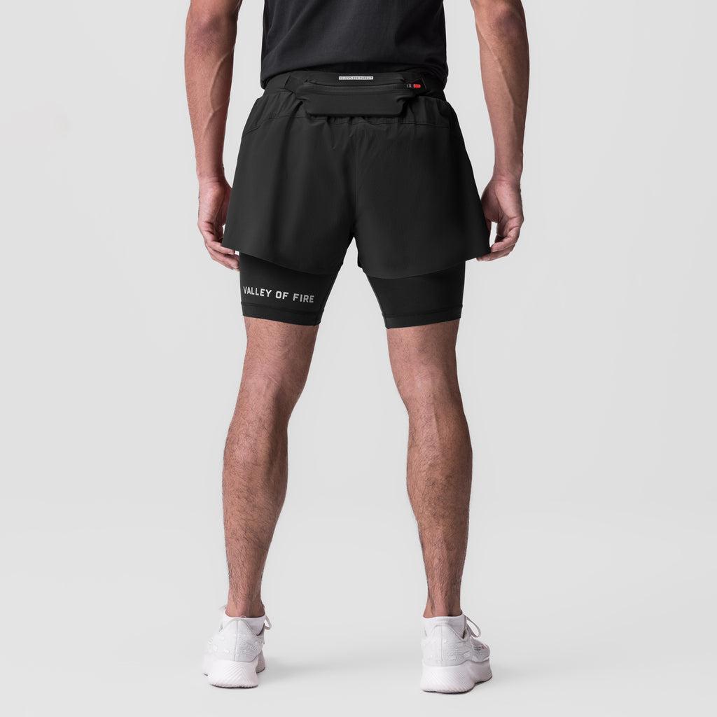 0786. Ripstop 3" Belt Pack Short - Dusk Black/Black Product Image
