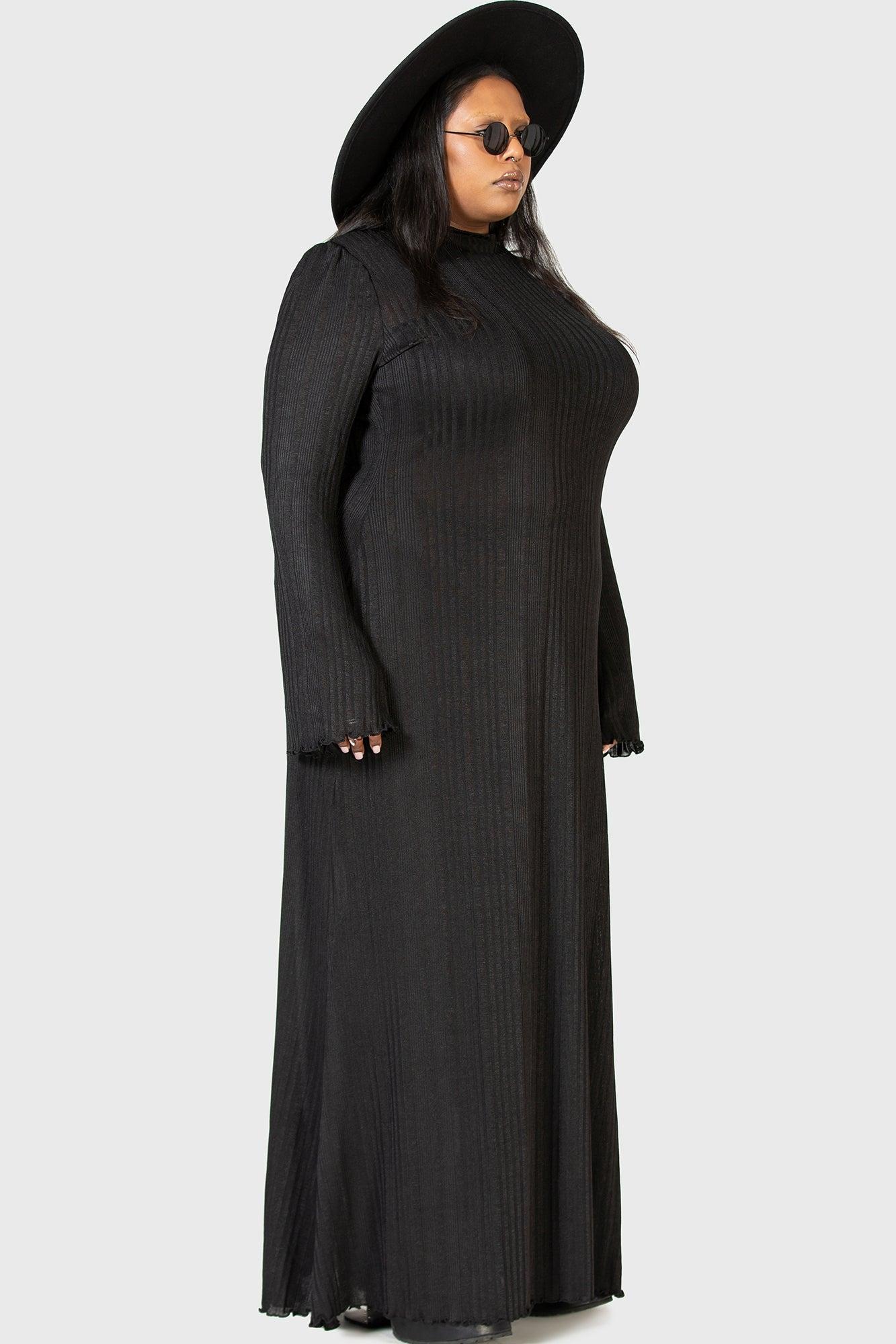 Drenched Grief Maxi Dress Female Product Image