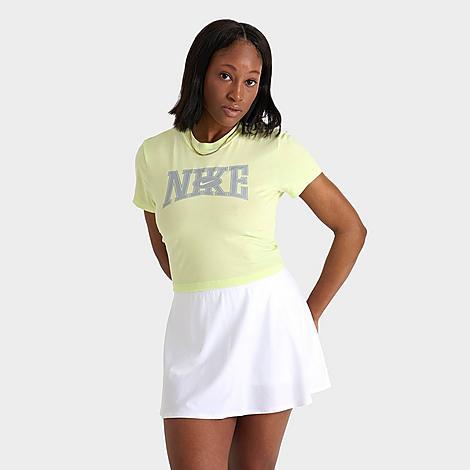 Womens Nike Sportswear Slim Cropped T-Shirt | HQ1709-360 Product Image