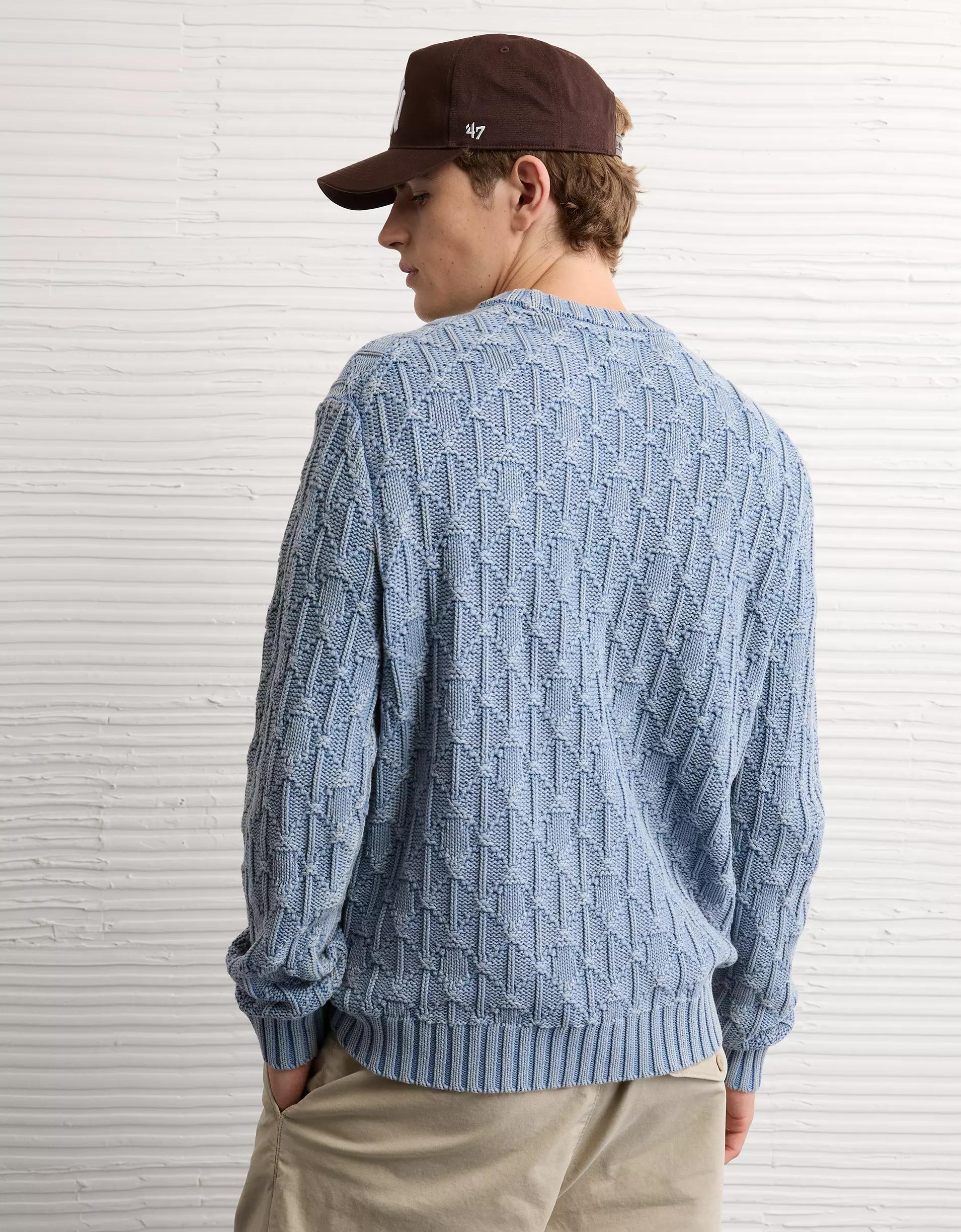 AE Fisherman Crew Neck Sweater Product Image