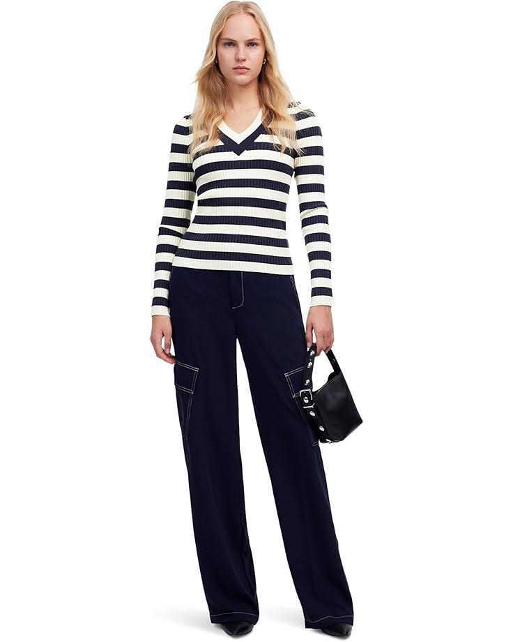 Long Sleeve Cozy Cotton Ribbed Cardigan Product Image