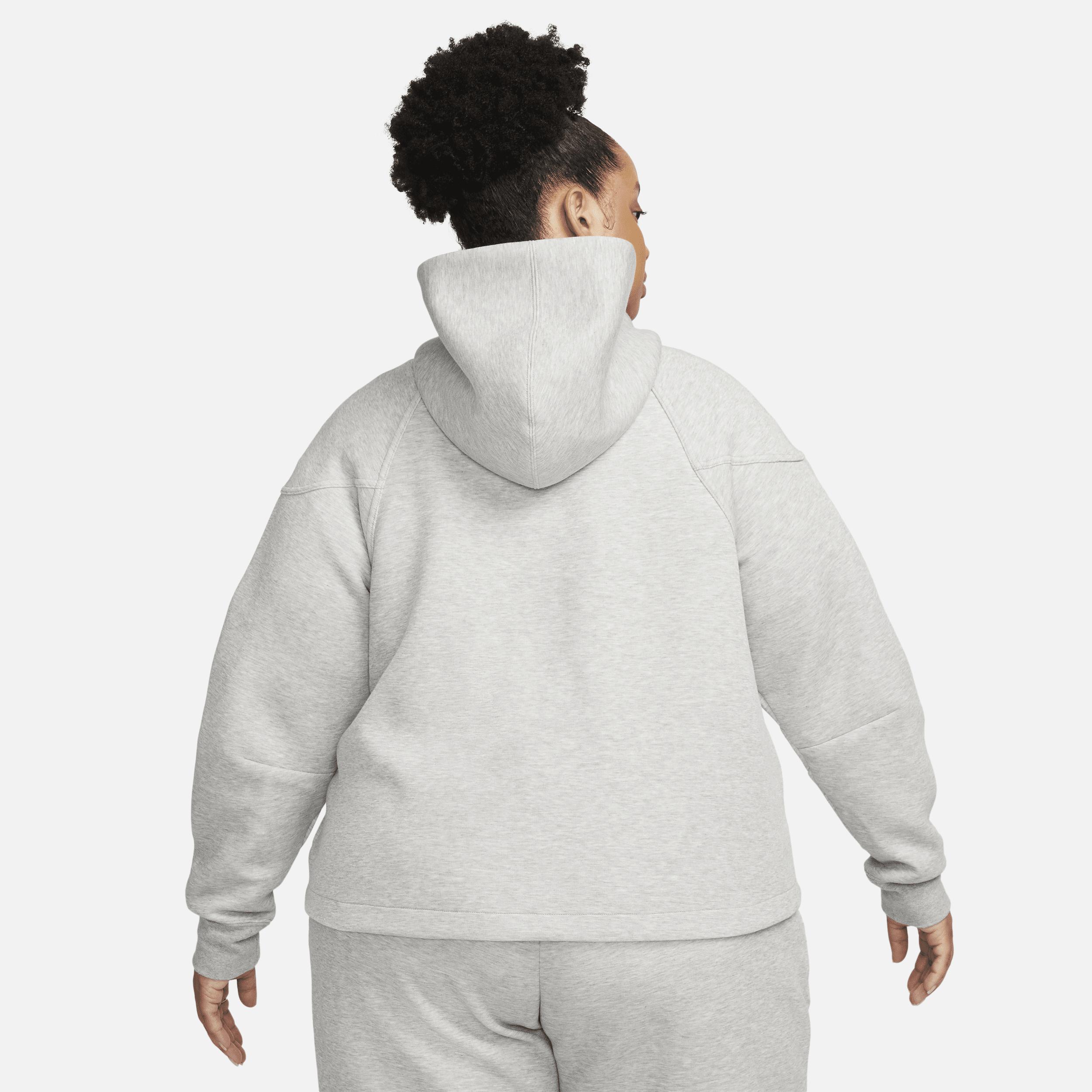 Womens Nike Sportswear Tech Fleece Windrunner Full-Zip Hoodie (Plus Size) | FB8340-063 Product Image