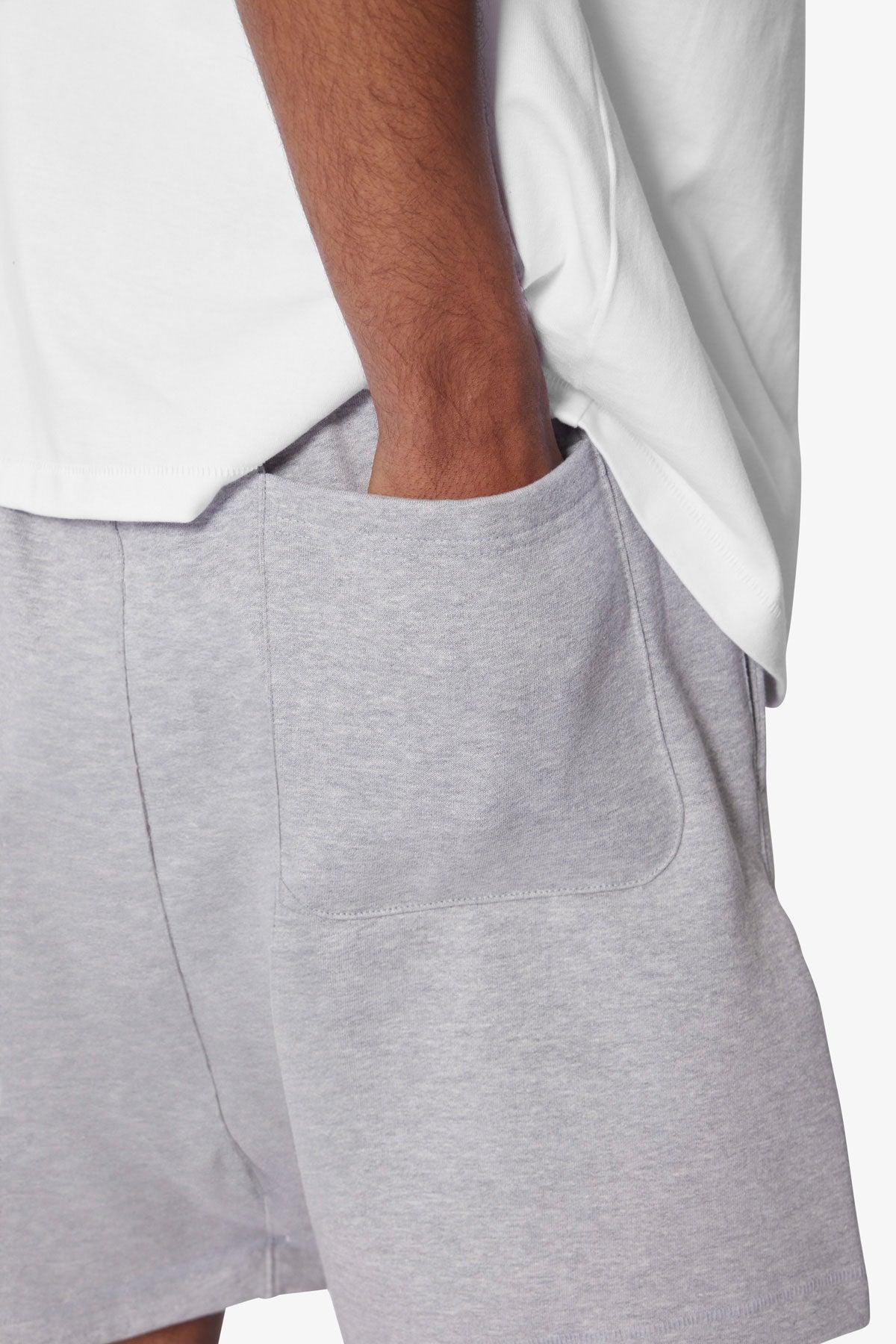 Heavy Every Day Sweatshorts - Marled Grey Product Image
