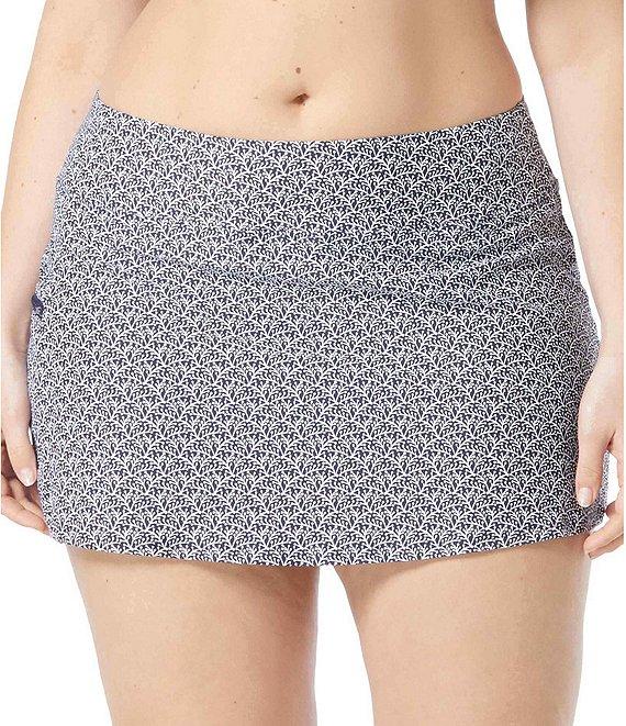 Beach House Plus Size Samoan Floral Emma Skort Swim Bottom Product Image