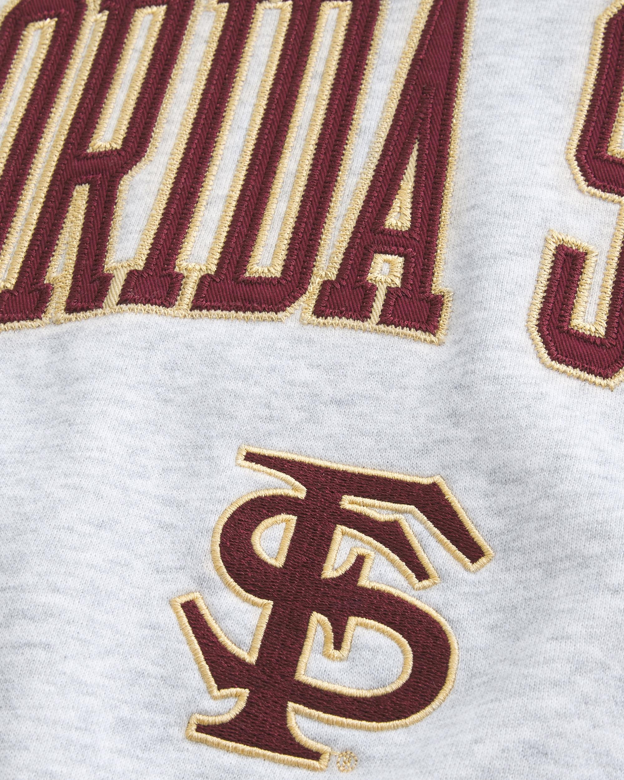 Boxy UConn Graphic Hoodie Product Image