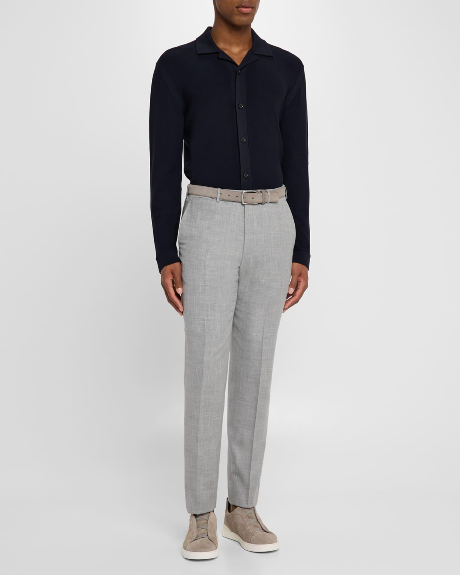 Men's Wool Sport Shirt Product Image