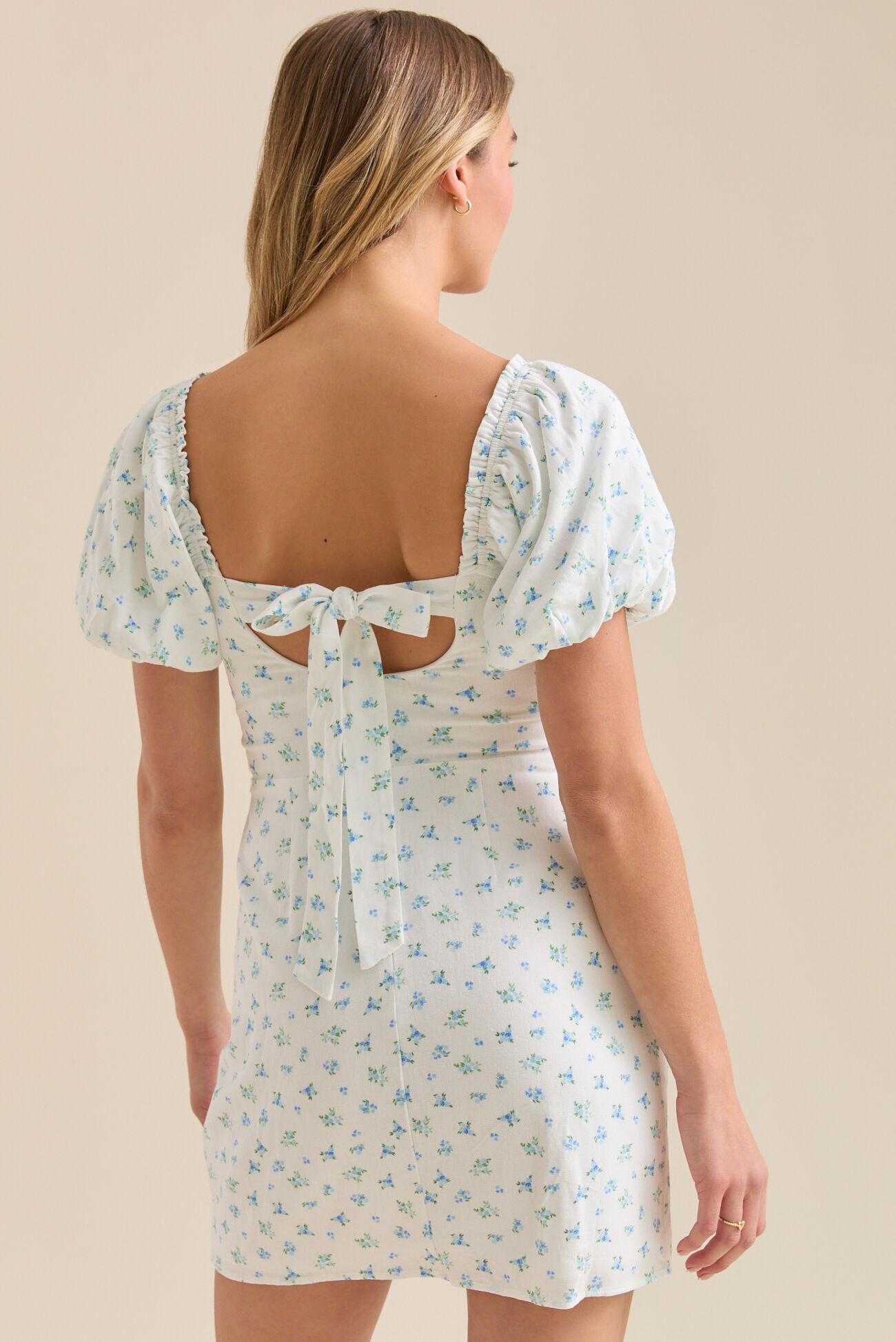 Zoe Floral Mini Dress Product Image