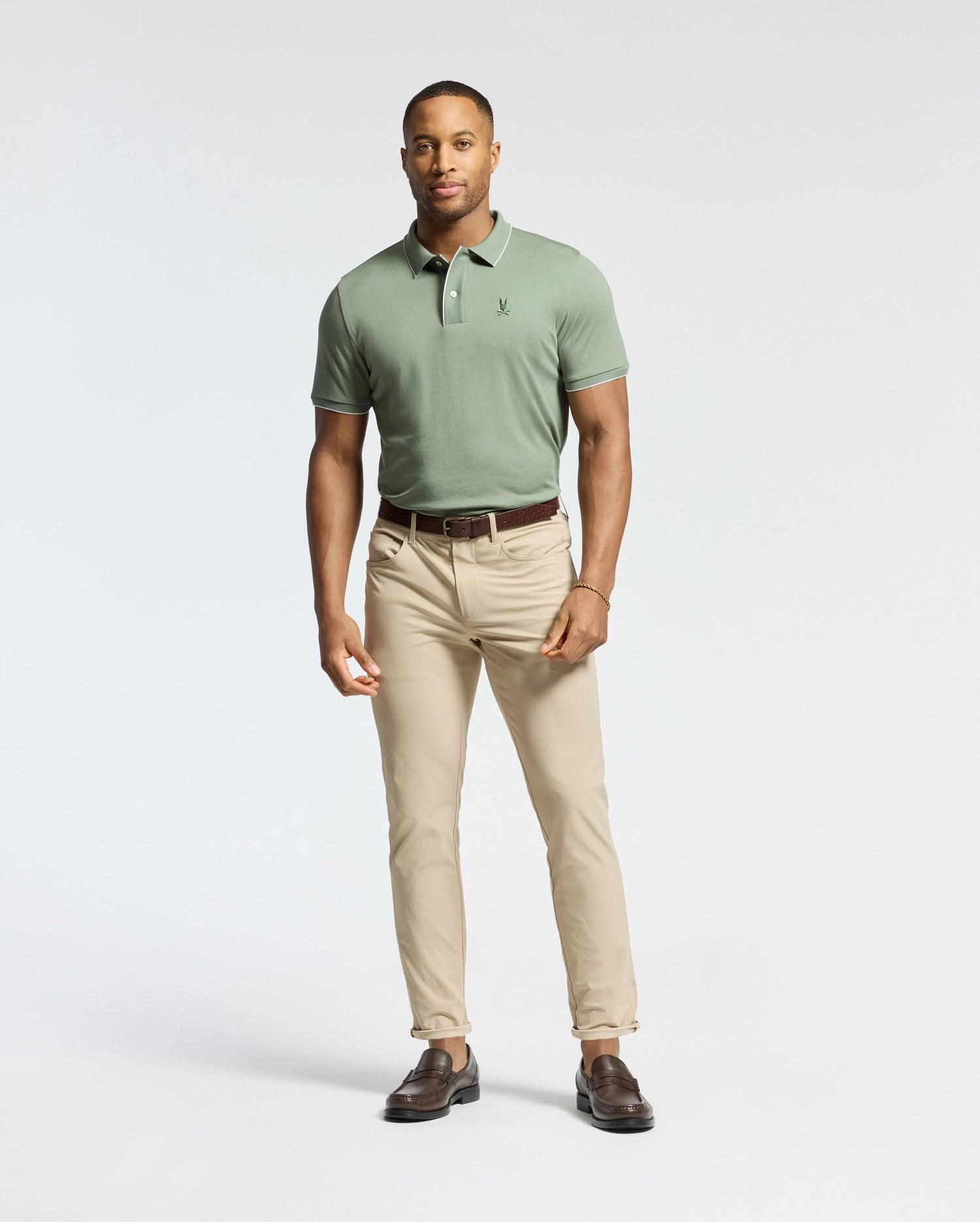 MENS BRYCE PERFORMANCE PIQUE POLO - B6K486F200 Male Product Image