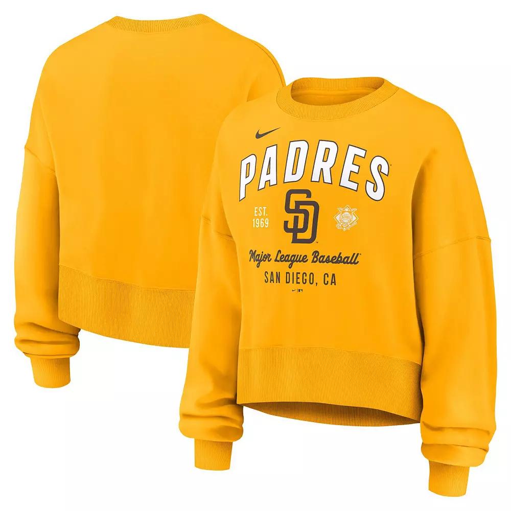 Women's Nike Gold San Diego Padres Over Product Image