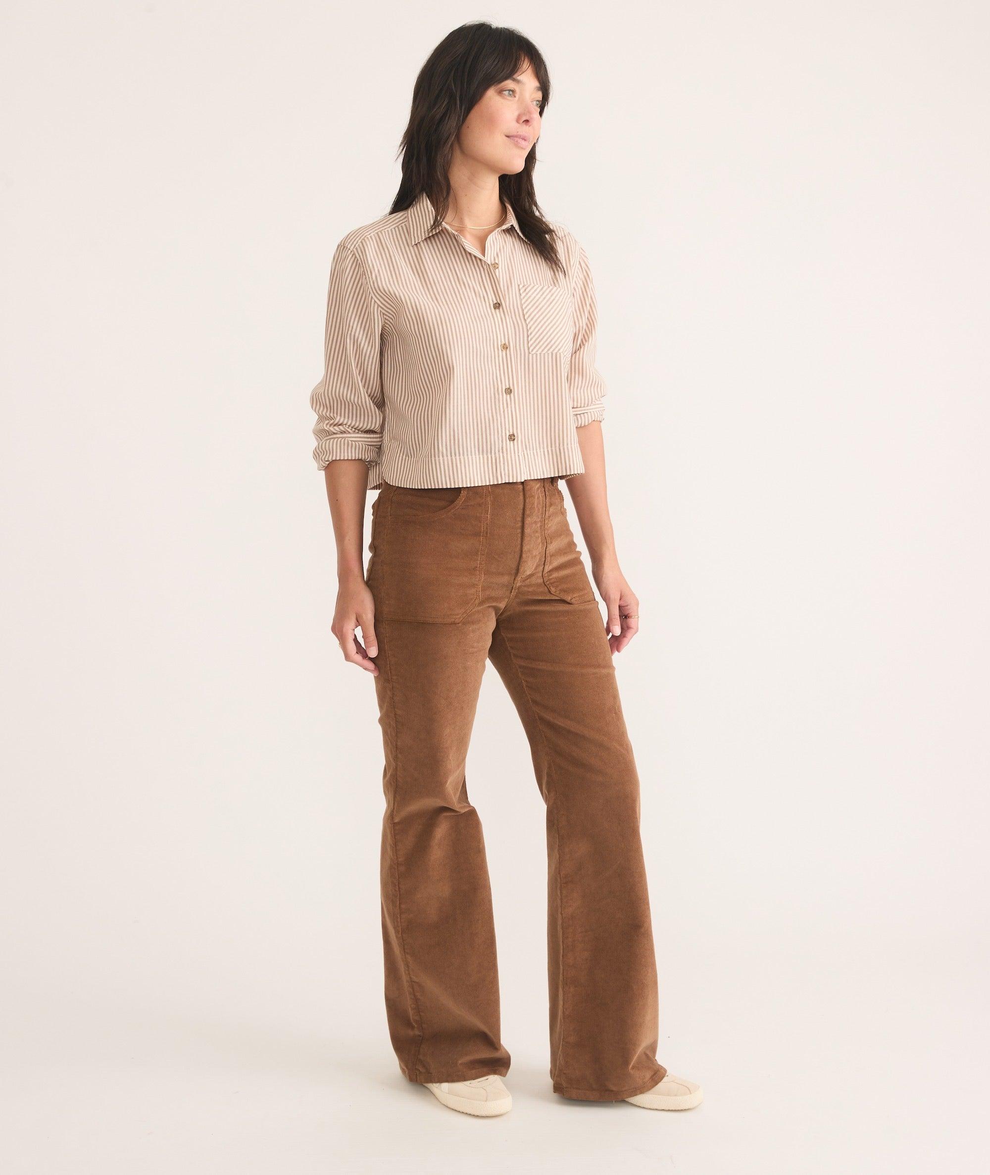 Mila Straight Hem Button Down Product Image