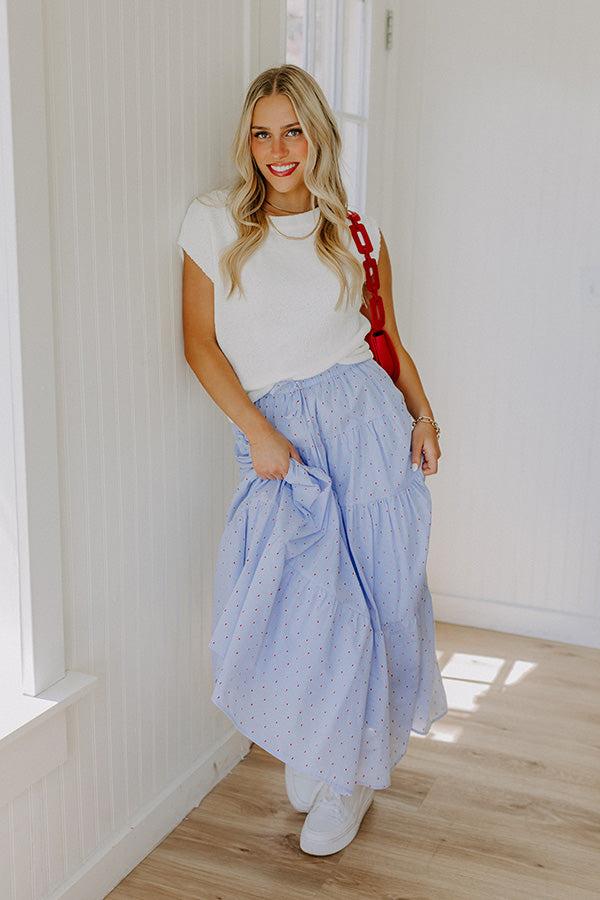 Take Me To Nantucket Knit Top in White Product Image