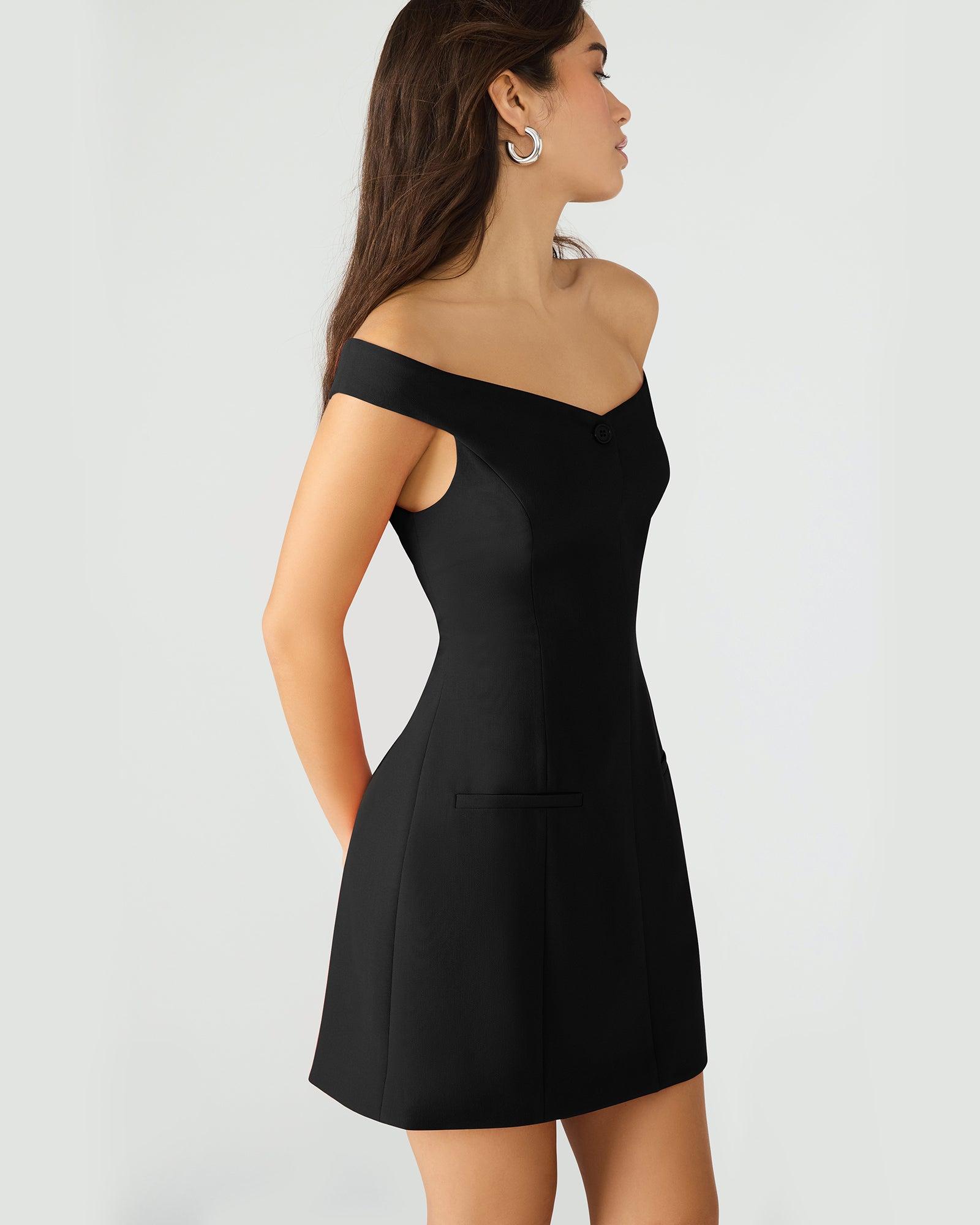 YANA DRESS BLACK Female Product Image
