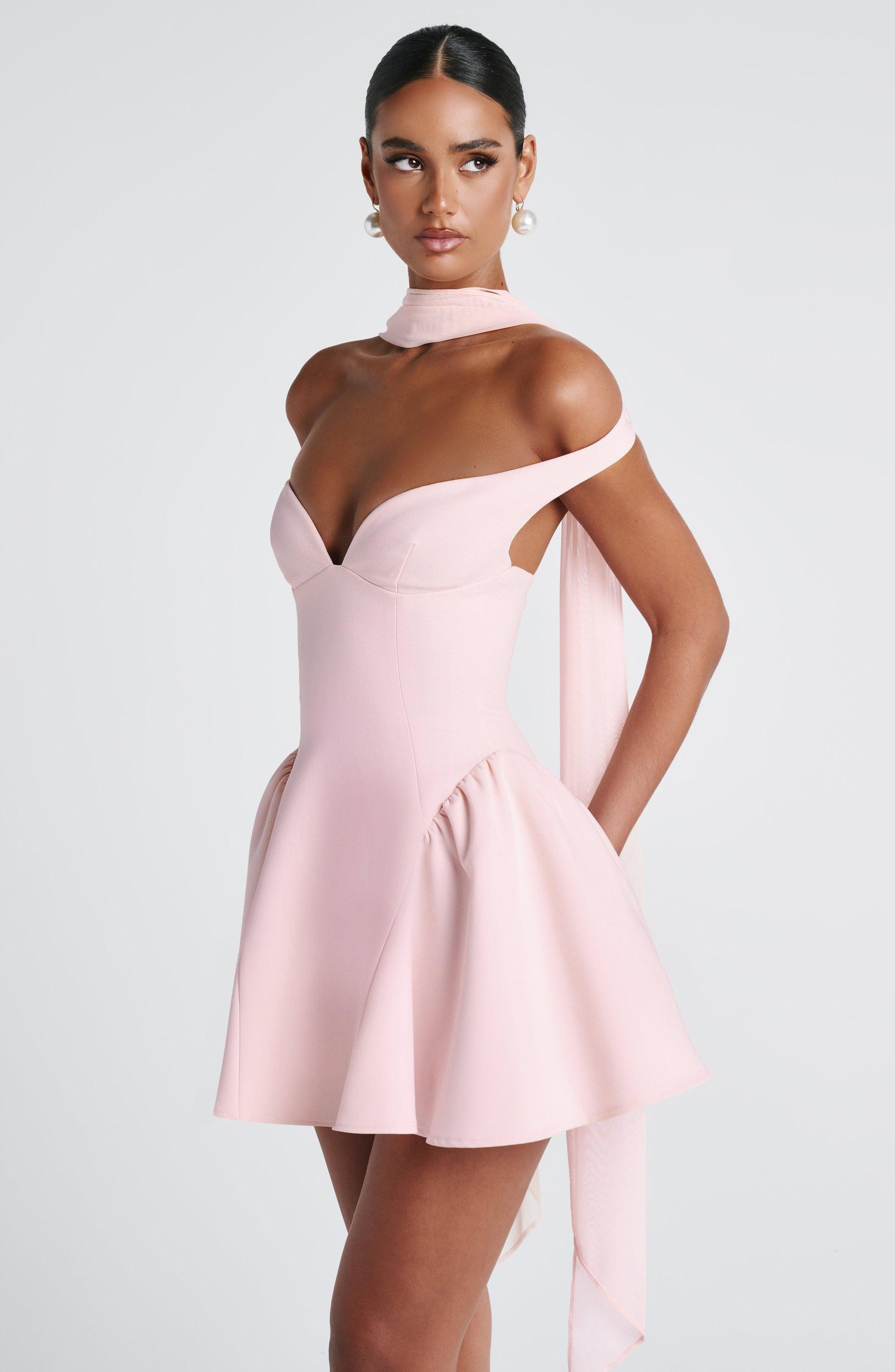 Marla Mini Dress - Blush Product Image
