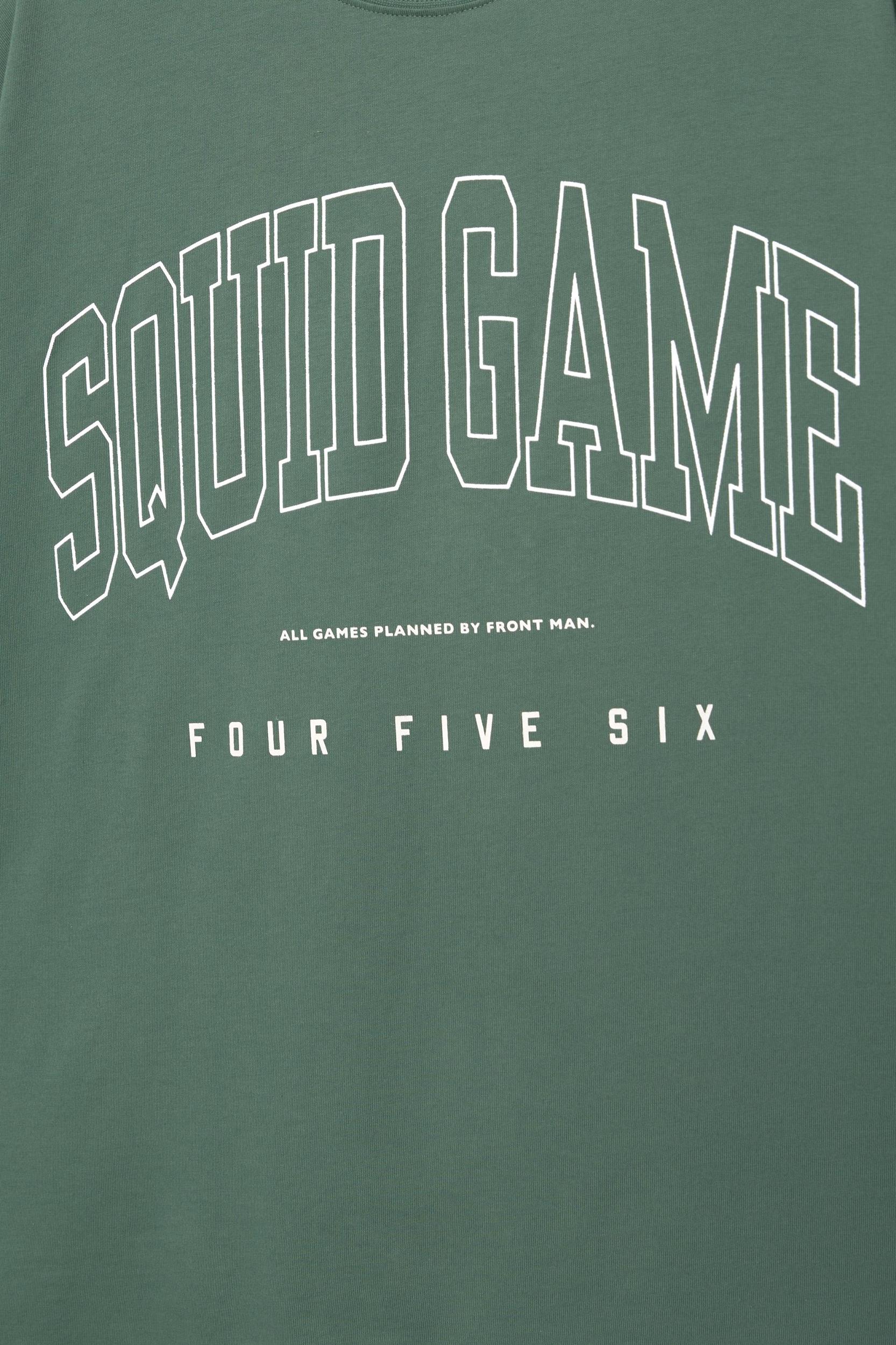 Green Squid Game T-shirt Product Image