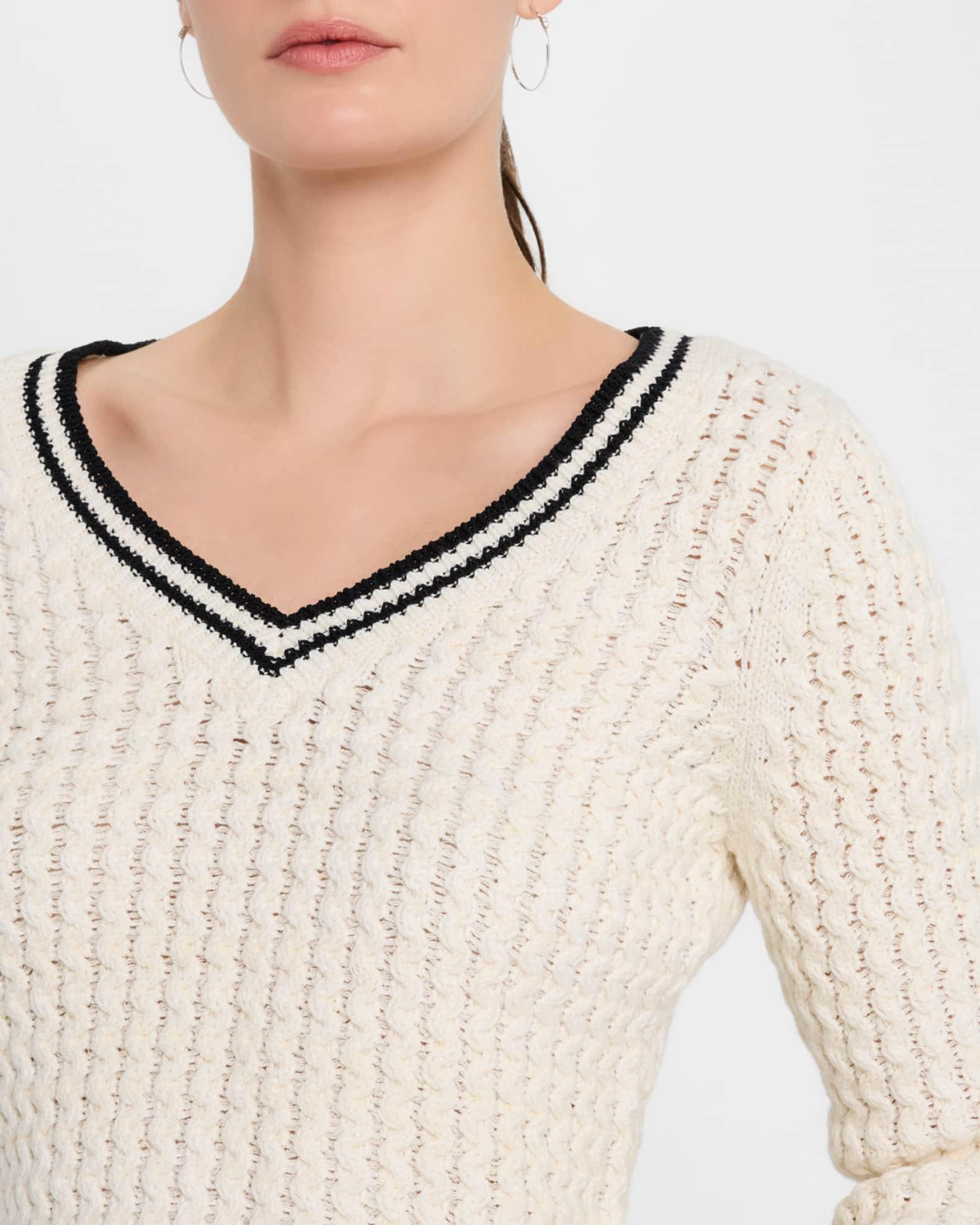 Daria V-Neck Sweater Product Image