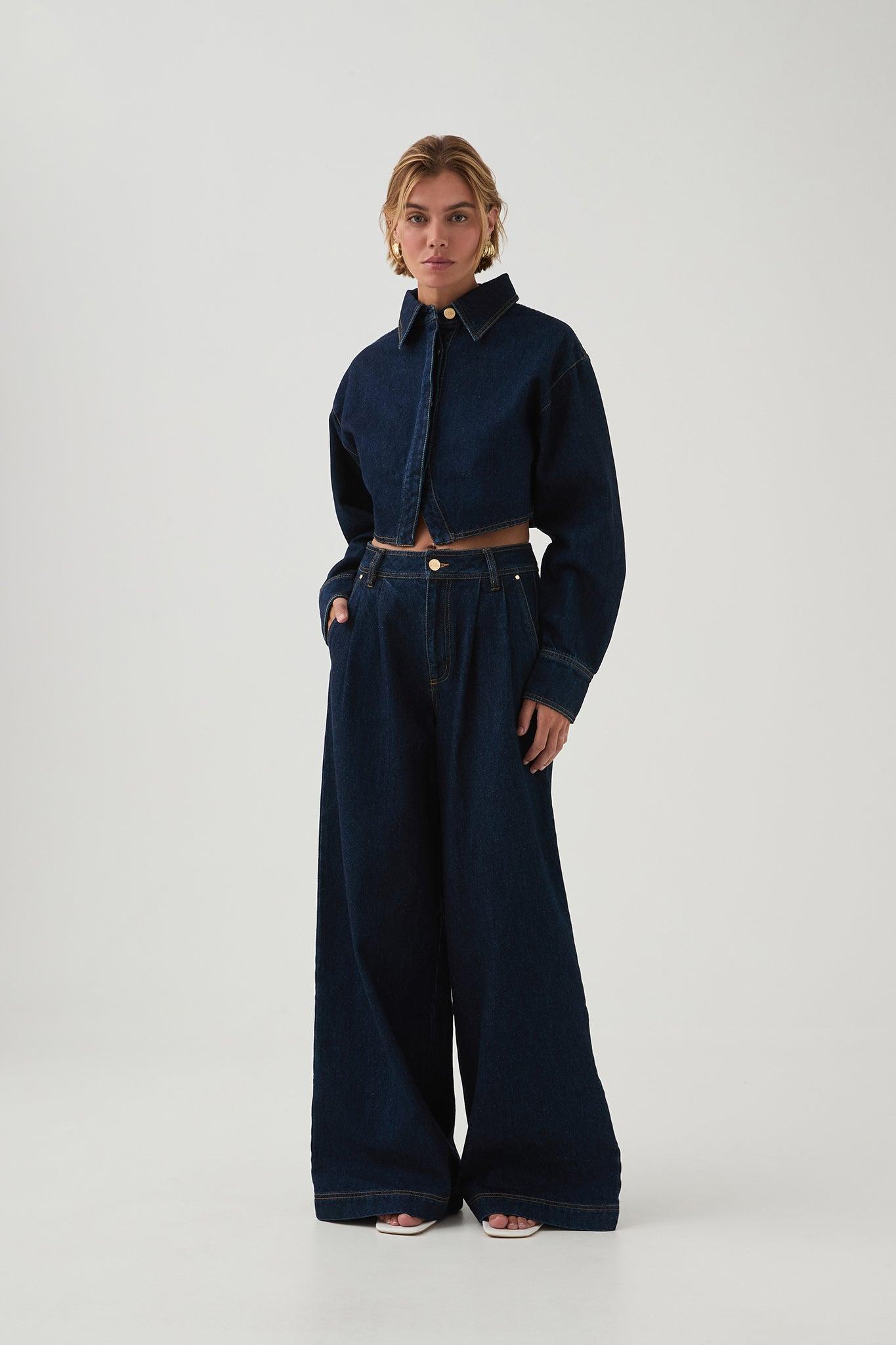 Naia Cropped Cable Knit Product Image