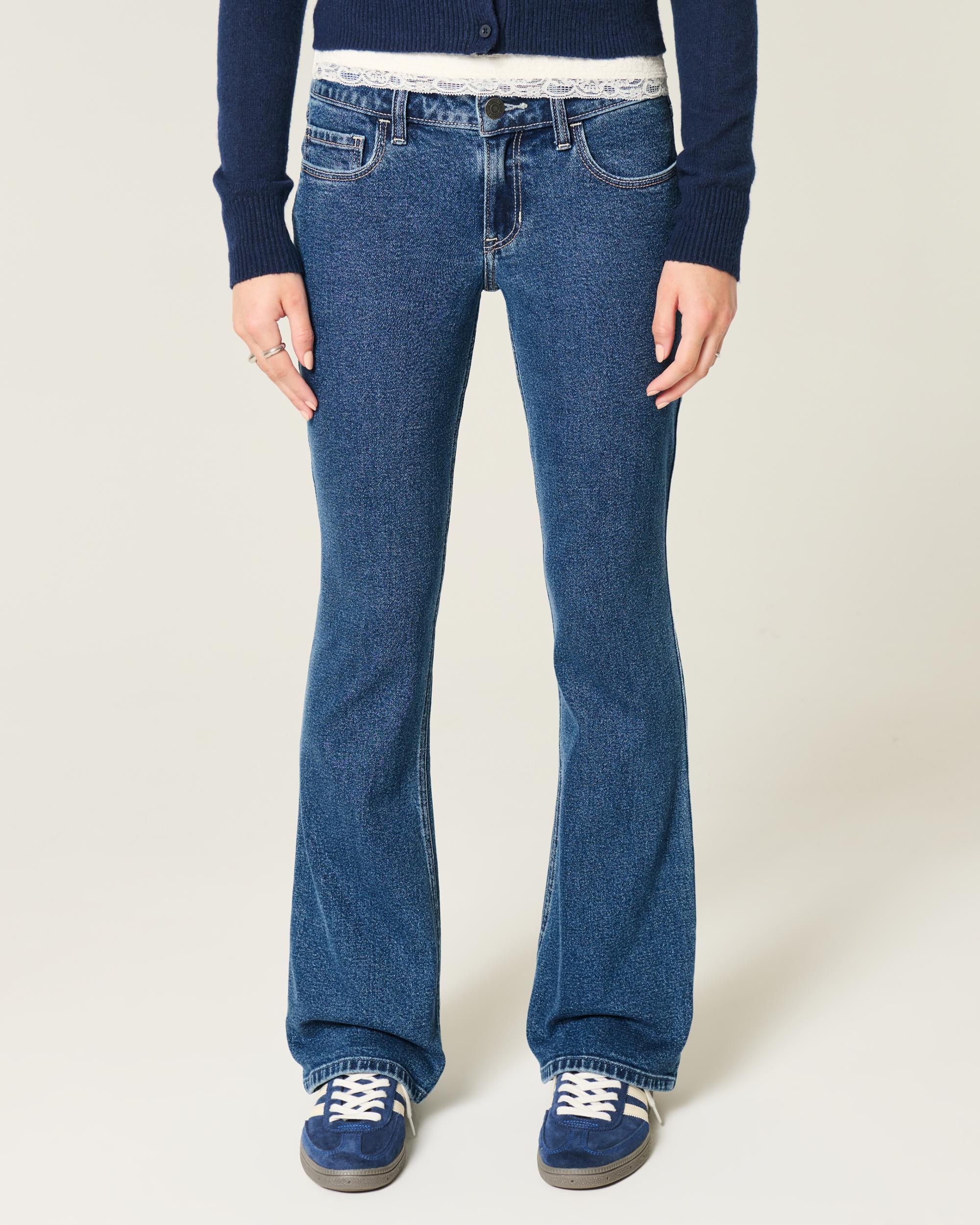 Low-Rise Medium Wash Boot Jeans Product Image