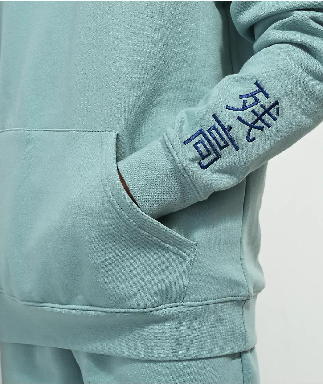 DGK Breaker Seafoam Green Hoodie Product Image