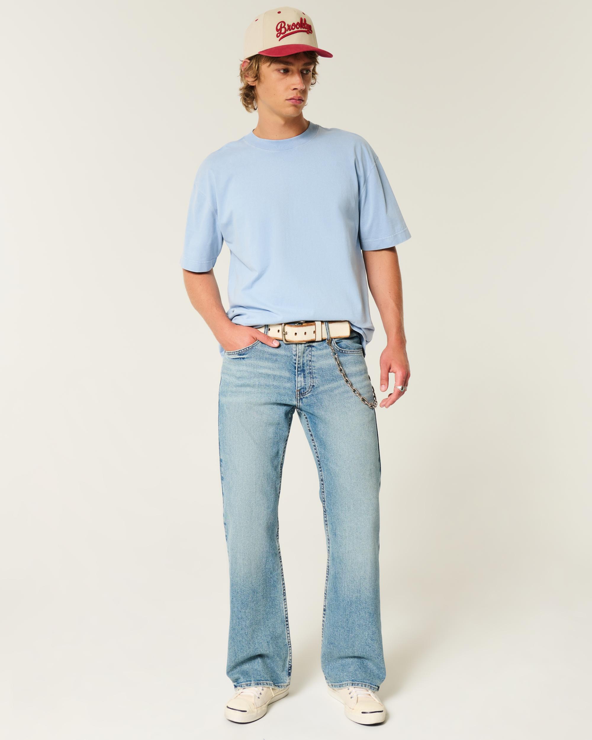 Dalix Mens Lil Smile Heavy Weight Cotton Tee Product Image